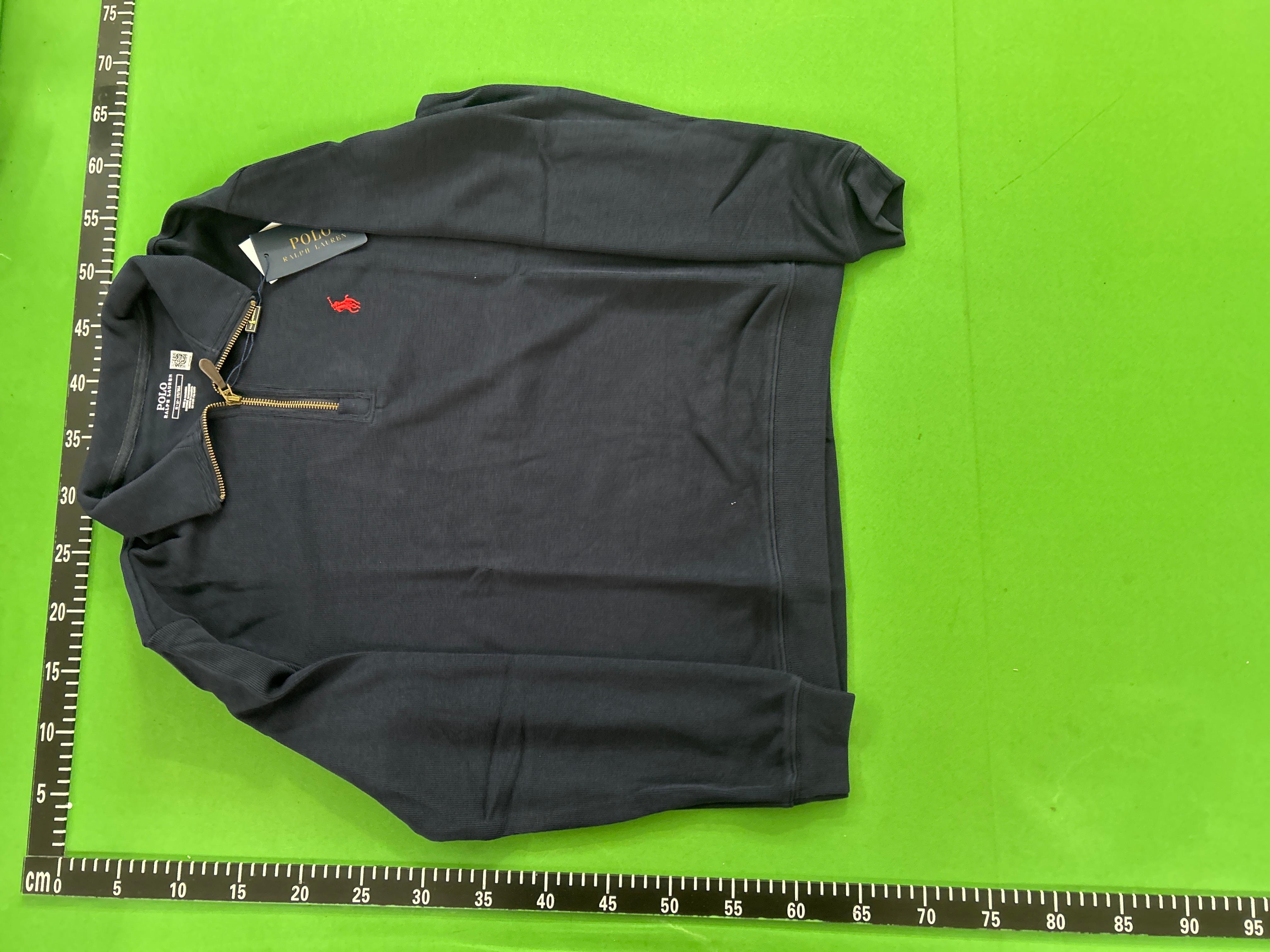 Foto QC 7 de Polo Ralph Lauren Zip Sweater Cotton Quarter-Zip Cream