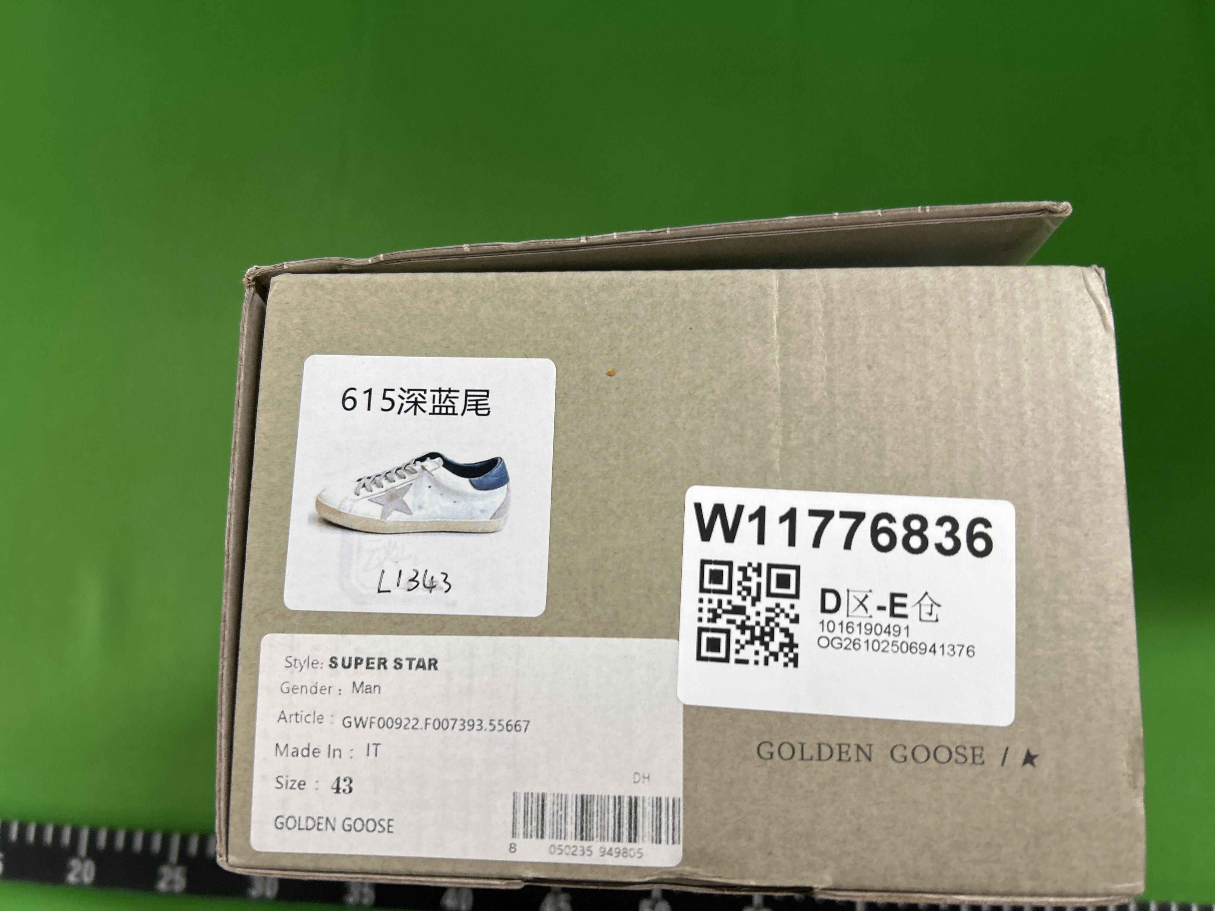 Foto QC 1 de Golden Goose Super-Star Leather Suede Low-Top Sneakers Triple Black