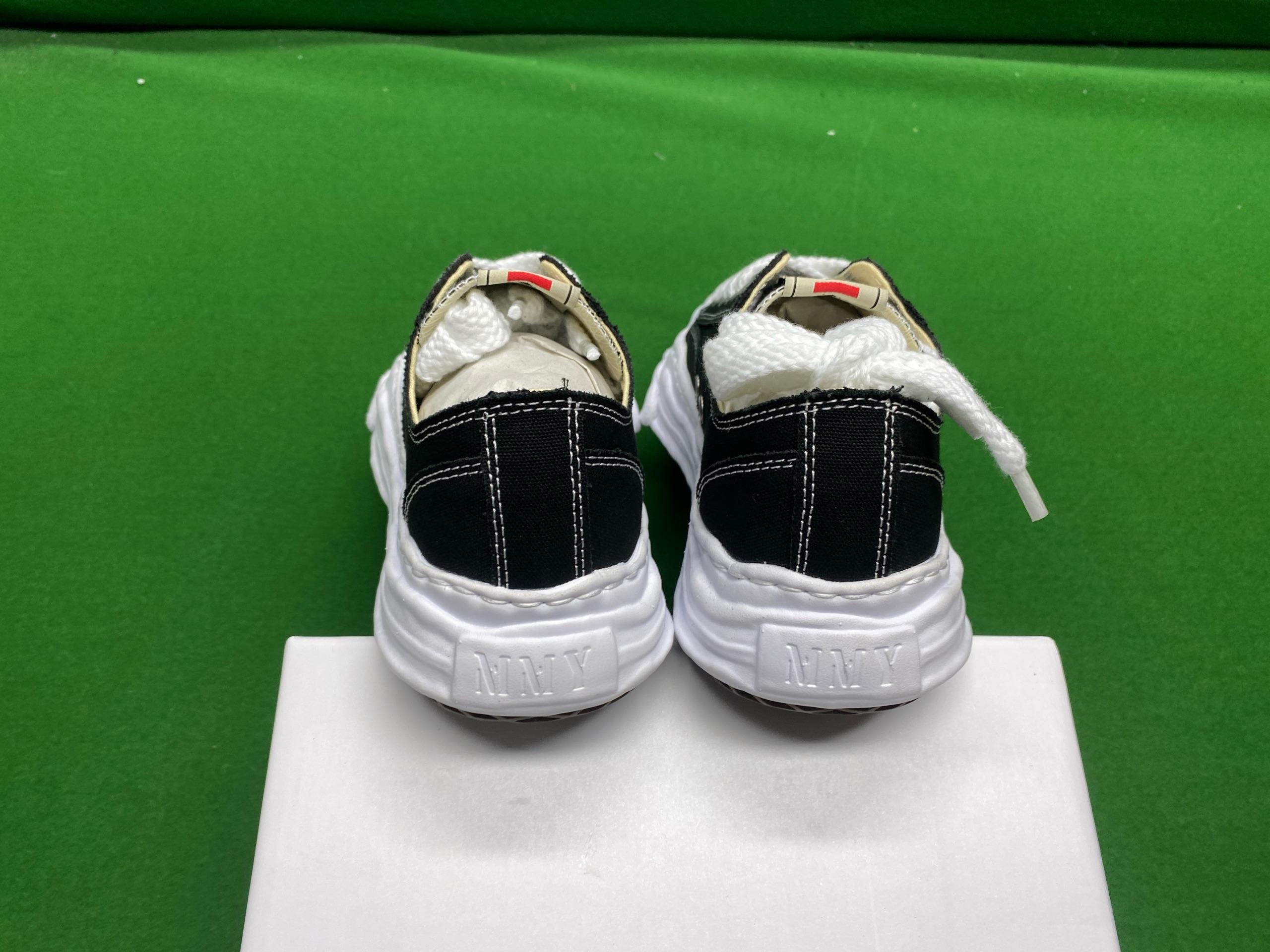 Foto QC 4 de Maison Mihara Yasuhiro LINK1 Low Distressed Canvas A09FW721
