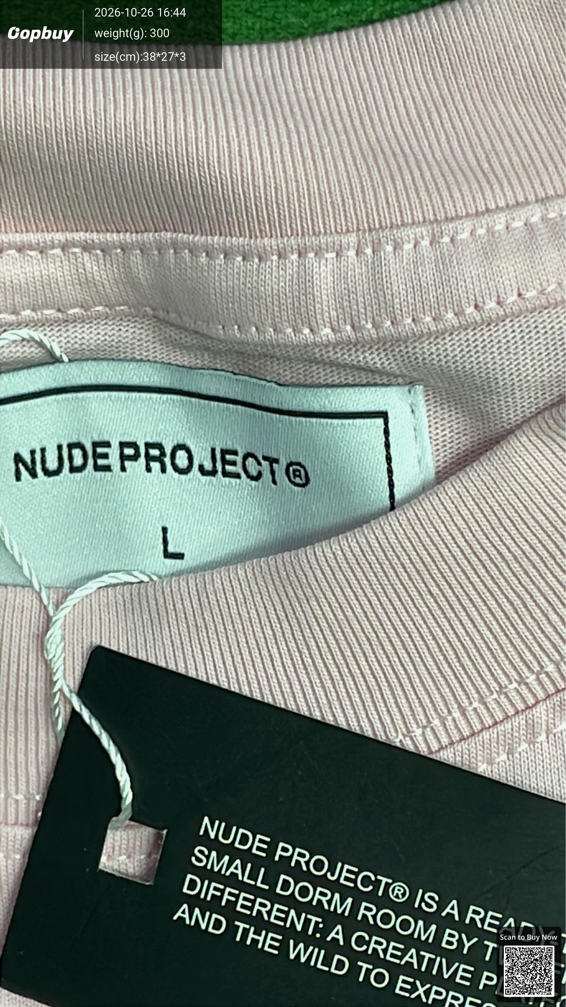 Foto QC 1 de Nude Project Globally T-shirt White