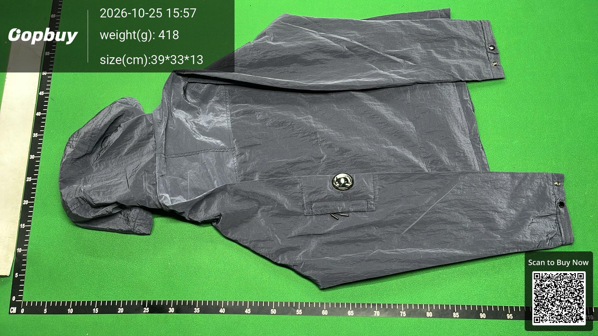 Foto QC 3 de C.P. Company D.D. Shell Hooded Down Jacket Lens Ivy Green