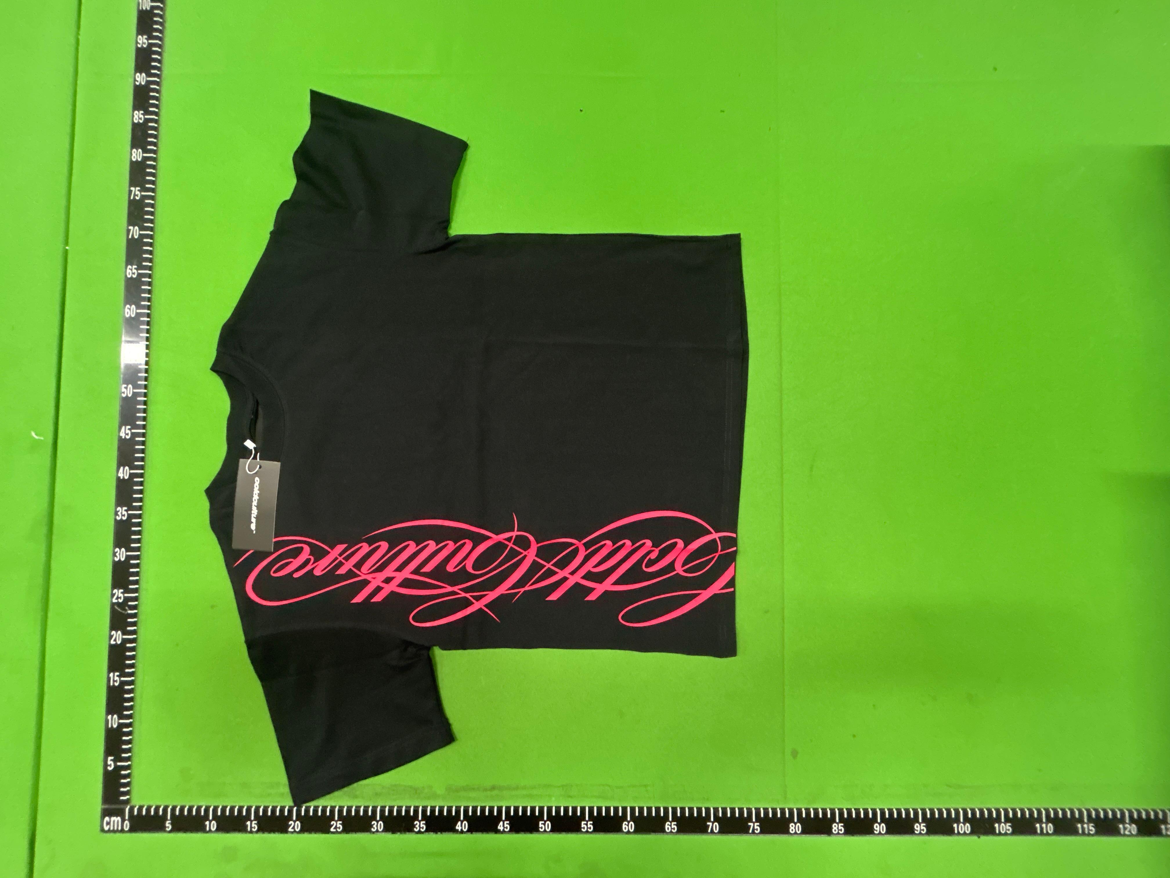 Foto QC 8 de Cold Culture T-shirt Boxy Cross Logo Black
