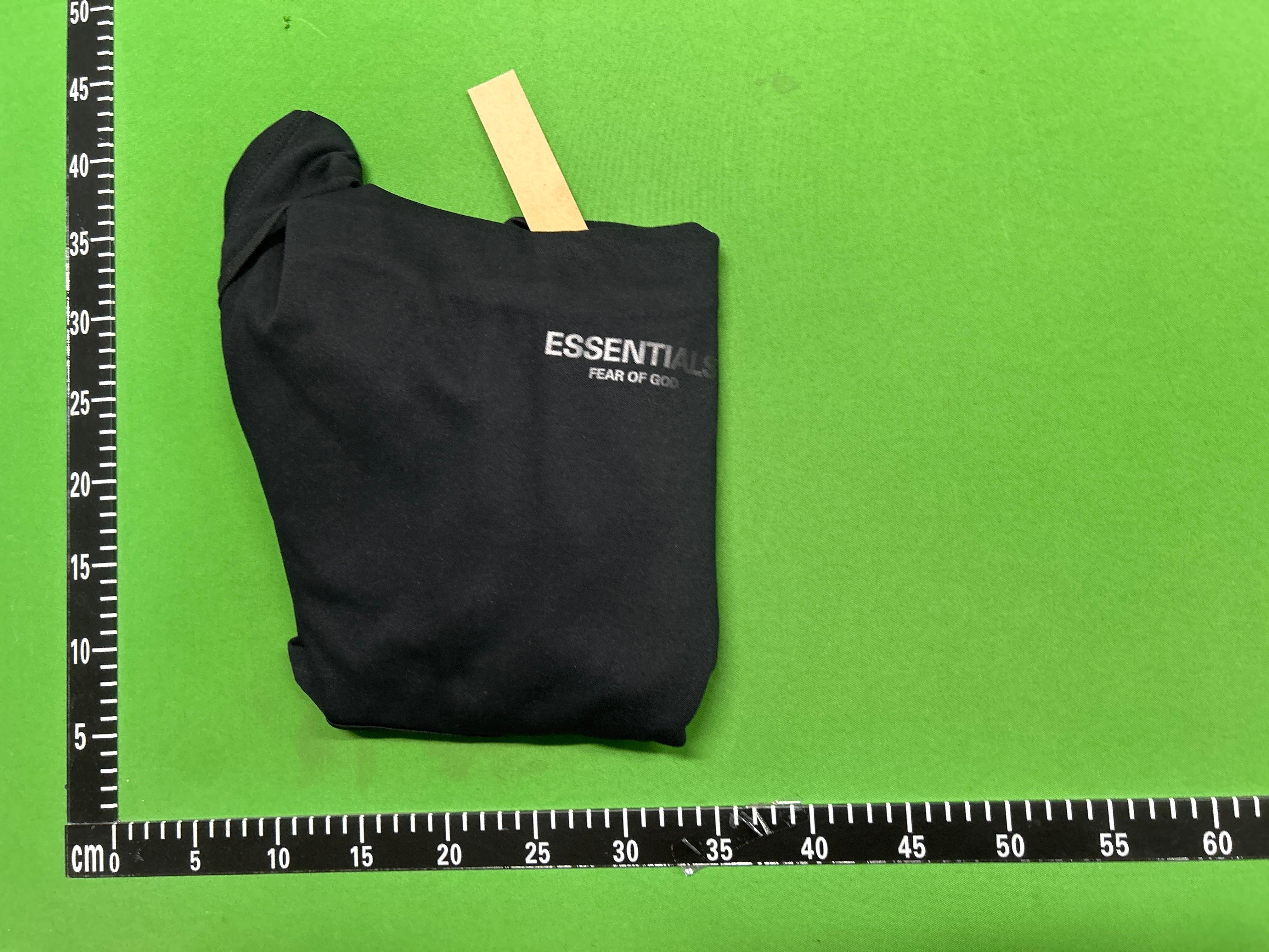 Foto QC 1 de Fear of God Essentials Hoodie Jacket Logo Fleece Heather Grey