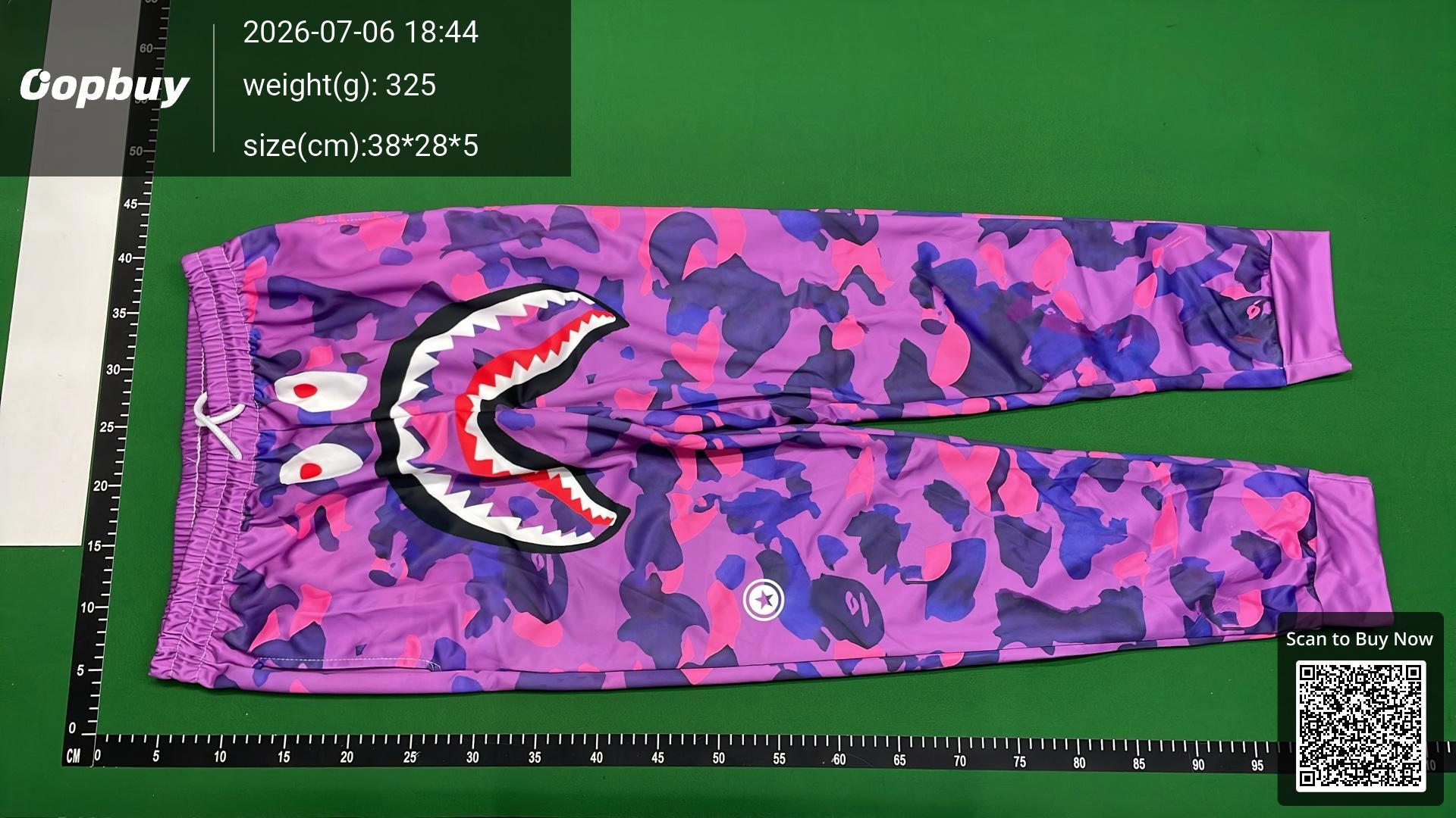Foto QC 6 de BAPE Shark Sweatpants Relaxed Grey