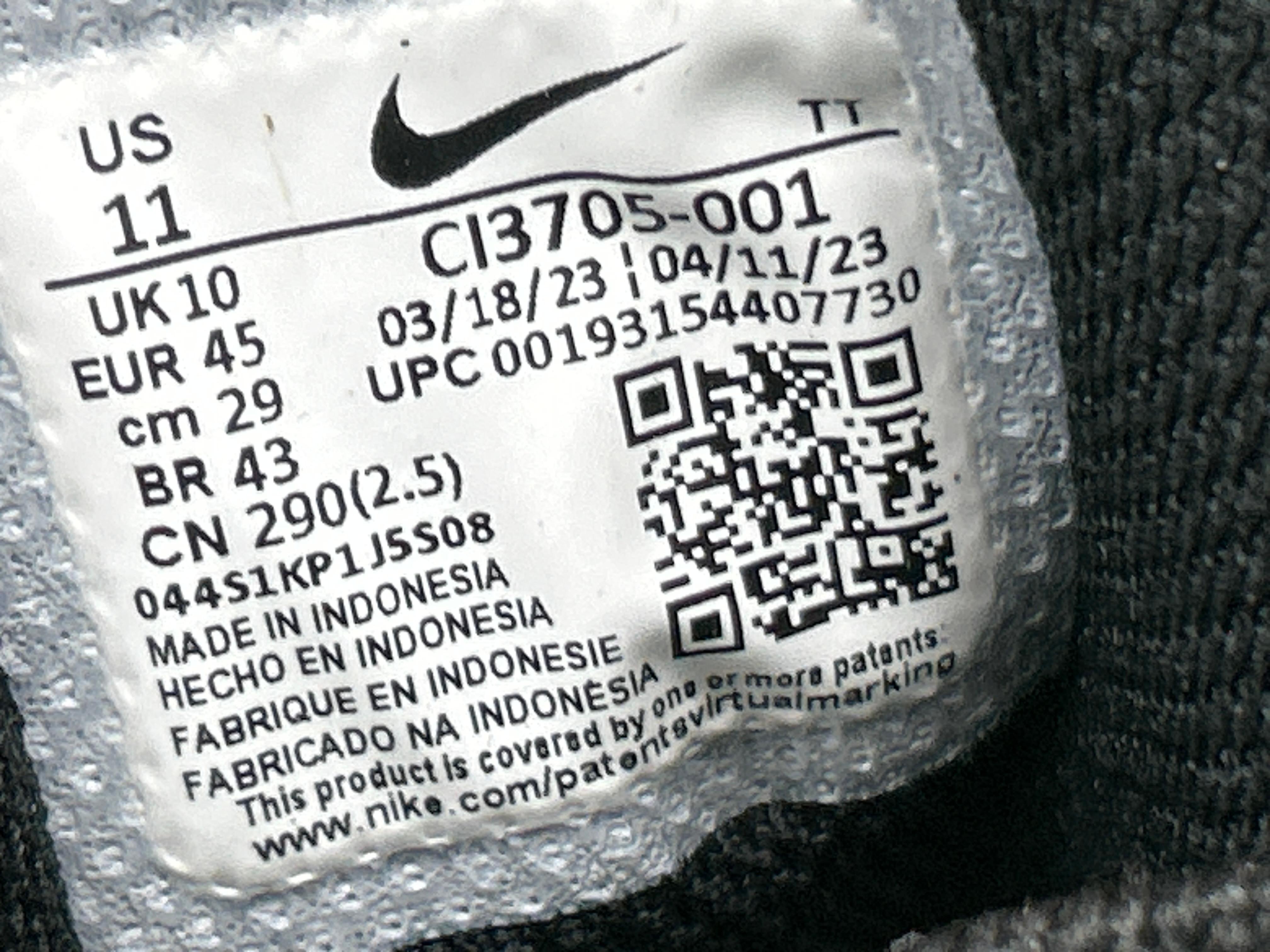 Foto QC 8 de Nike Air Max 95 Big Bubble Palace Metallic Silver IQ7708-095