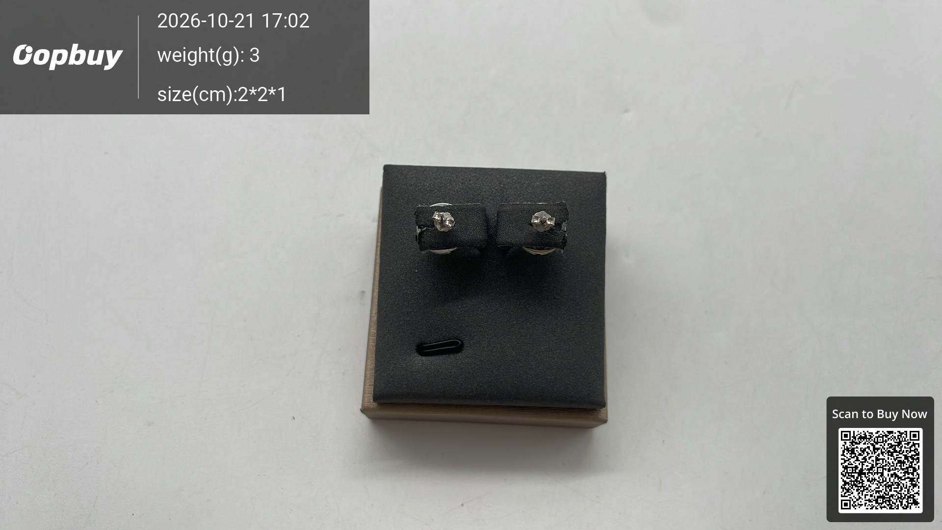 Foto QC 4 de Other Earrings S925 Silver Moissanite Silver