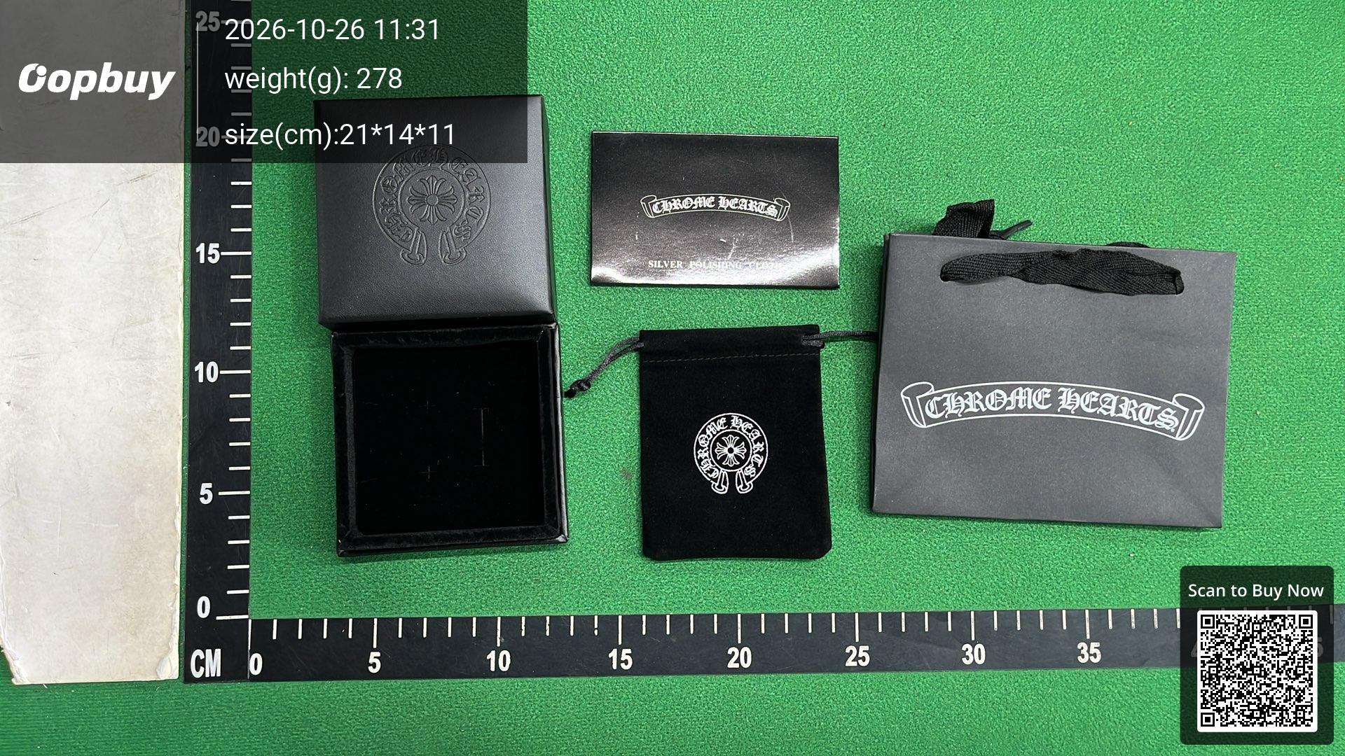 Foto QC 6 de Chrome Hearts Tiny E CH Plus Bracelet Silver Diamond Gold