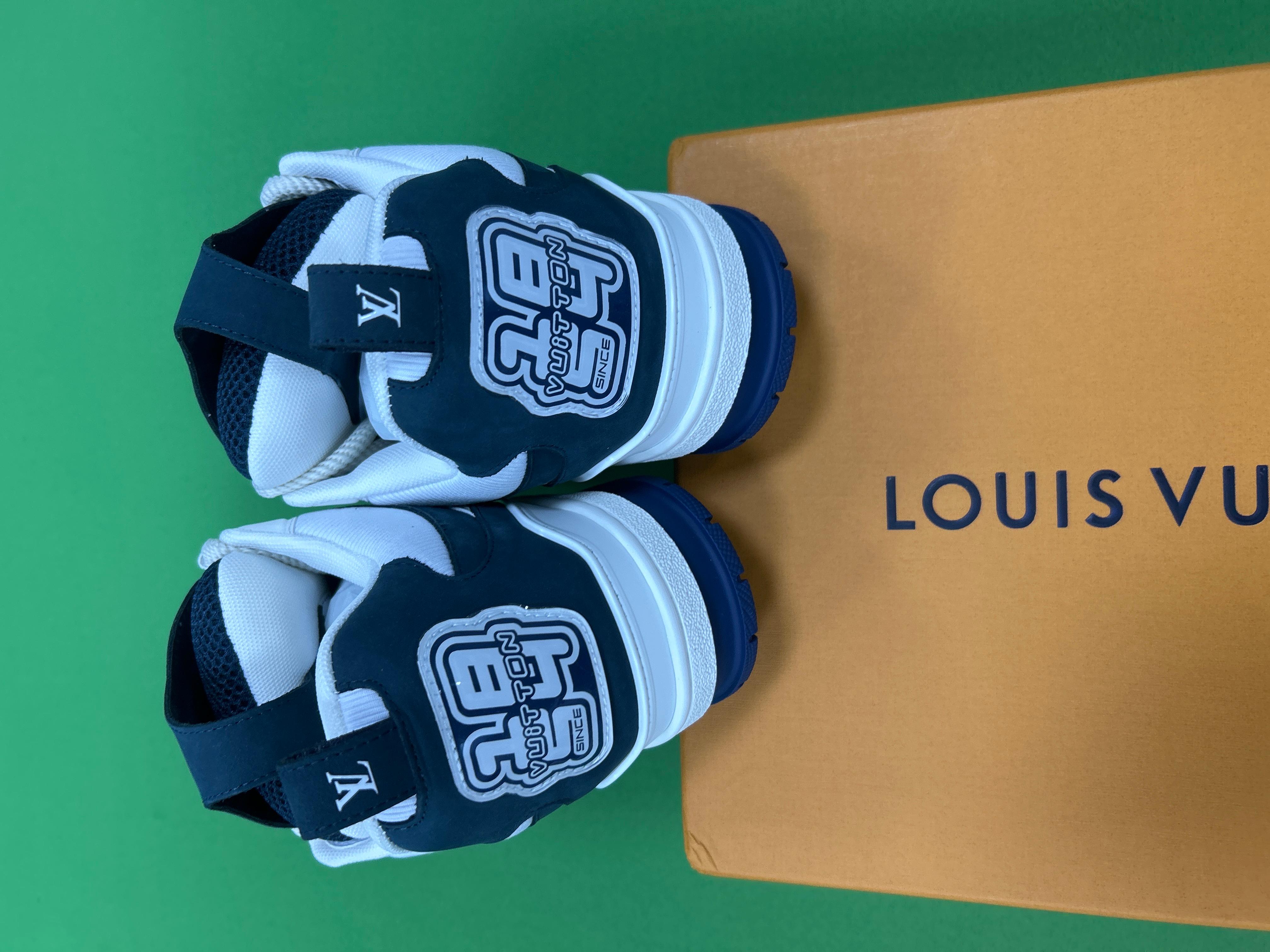 Foto QC 3 de Louis Vuitton Skate Low Beige White Monogram 1AHTUA