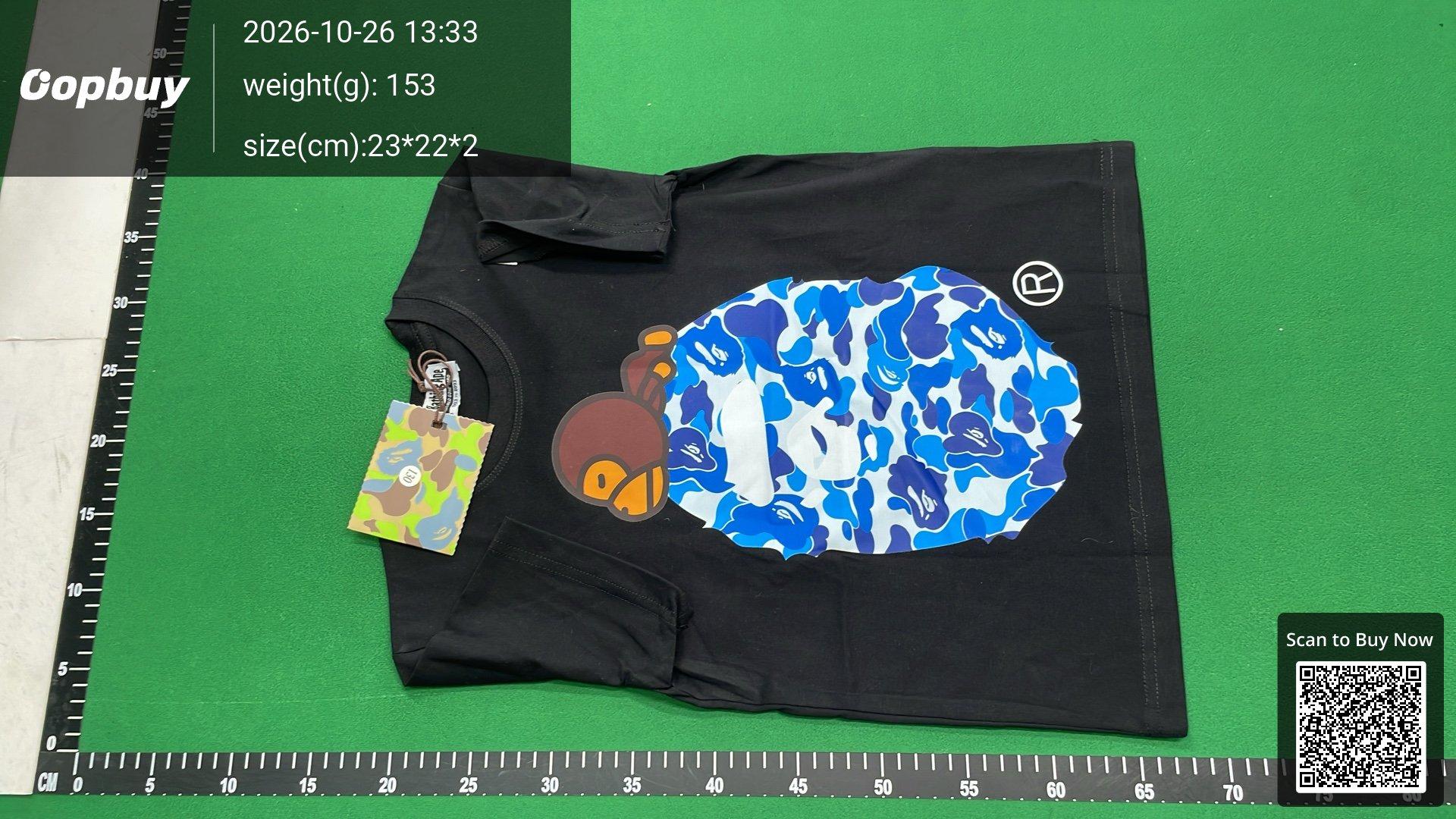 Foto QC 6 de Bape APE Head Camo T-shirt White