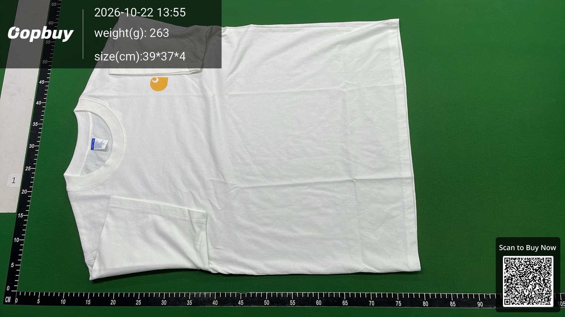 Foto QC 2 de Carhartt T-shirt Script Logo Black