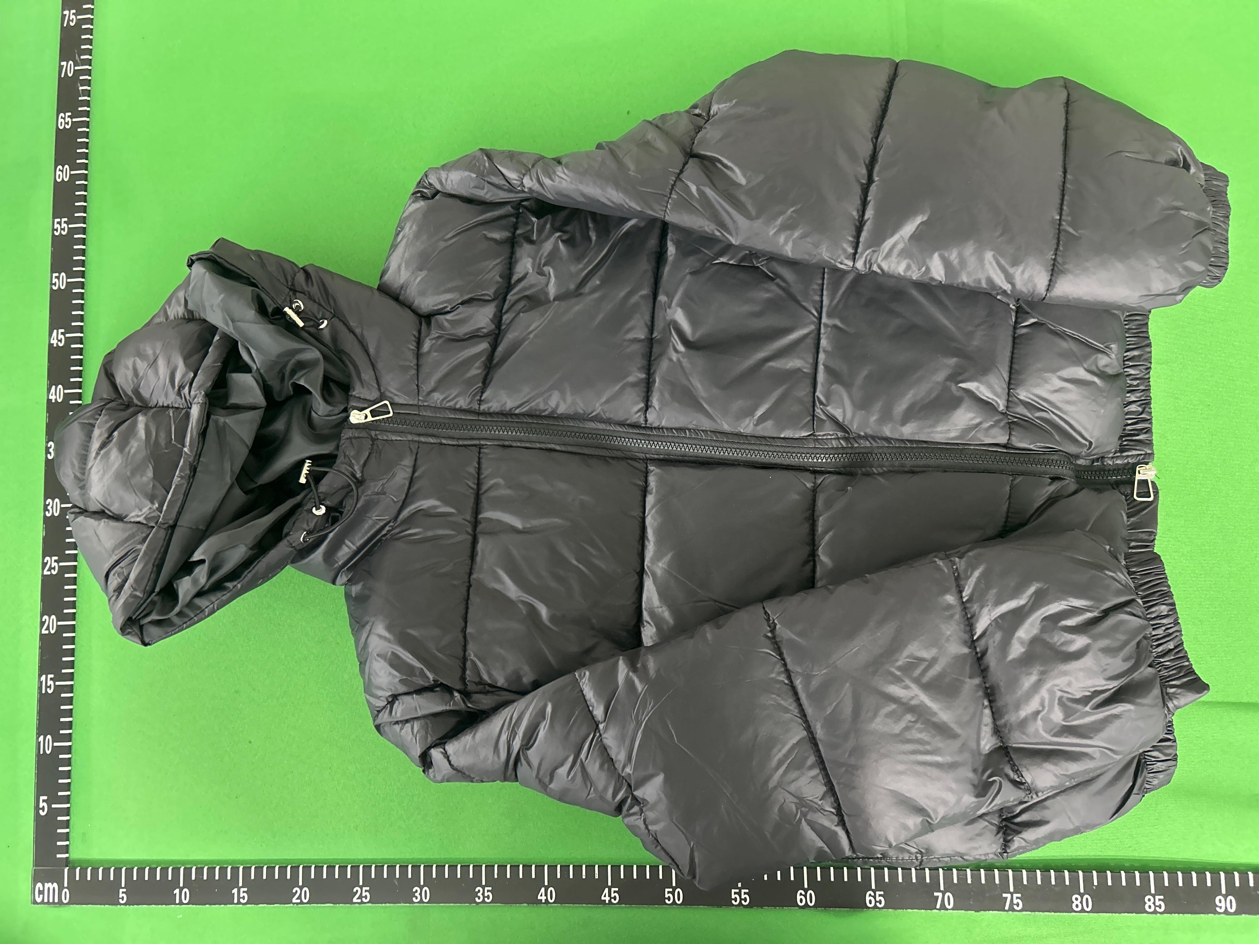 Foto QC 4 de Other Shiny Hooded Puffer Jacket Dark Green