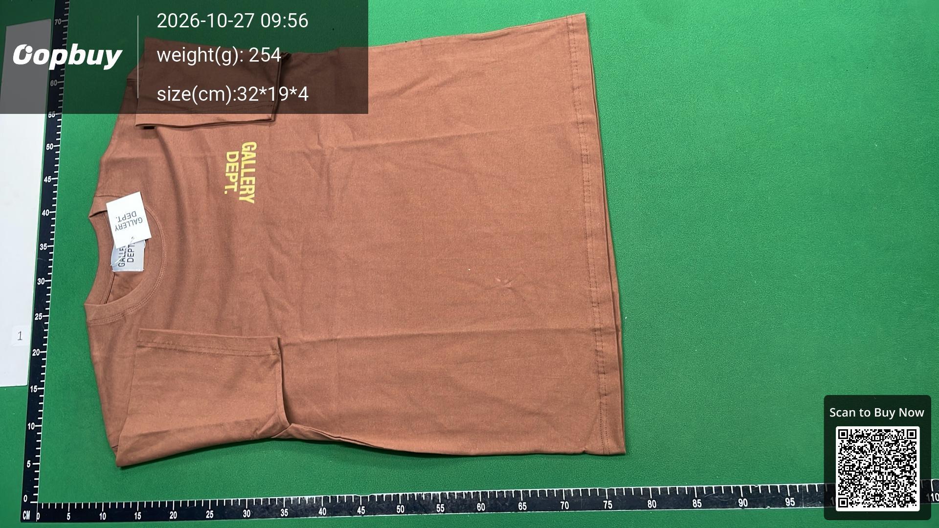 Foto QC 2 de Gallery Dept. Hollywood Logo T-shirt Black