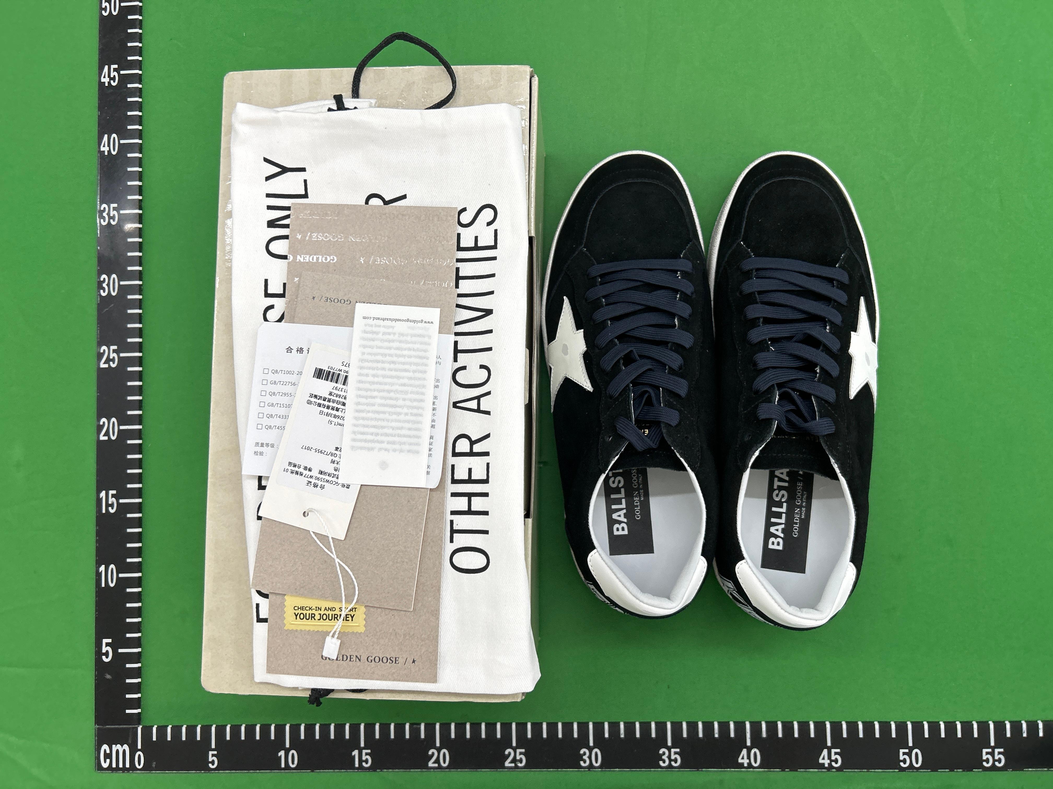 Foto QC 3 de Golden Goose Ball Star Suede Low Navy White Star