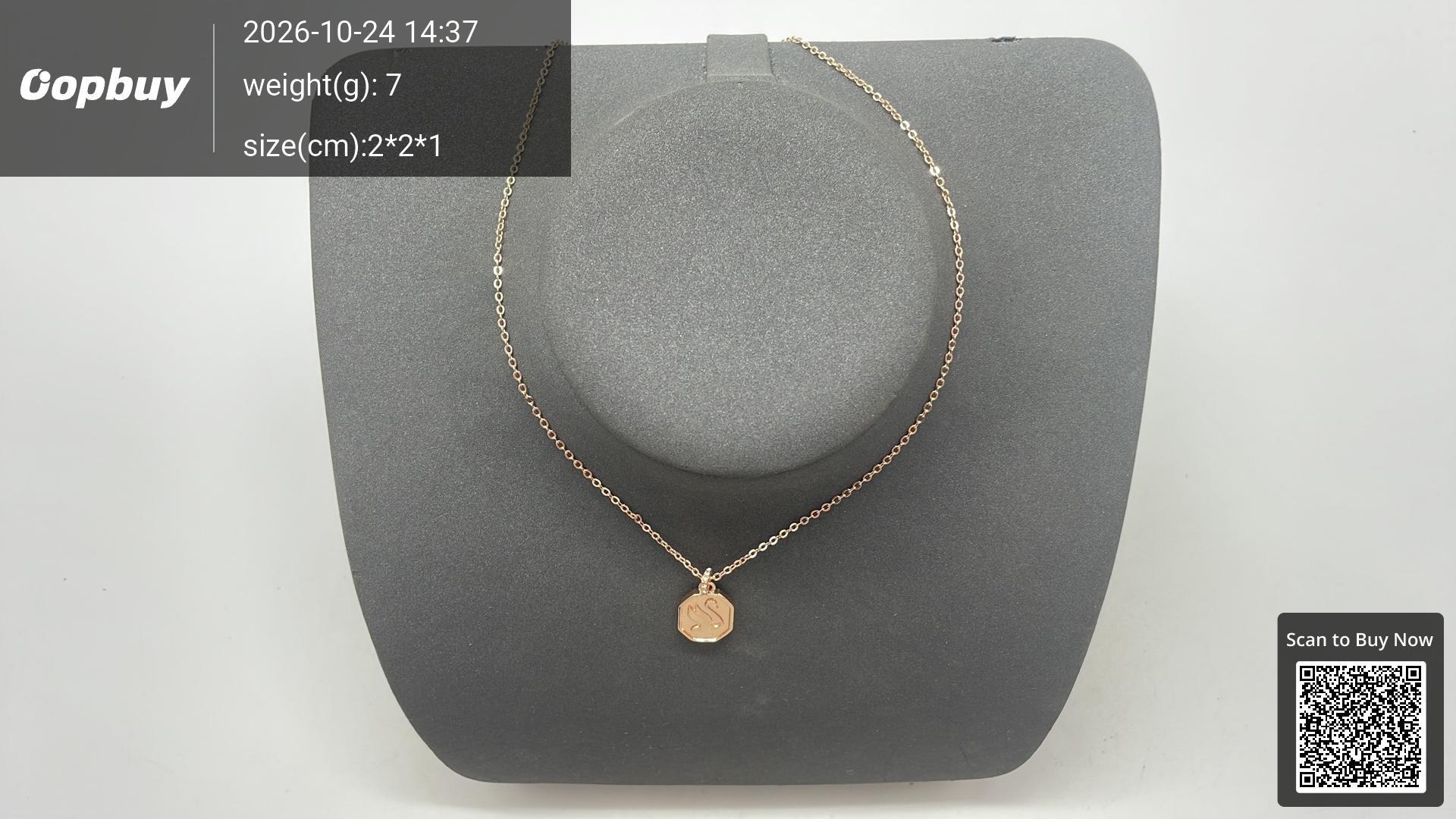 Foto QC 4 de Swarovski Minnie Mouse Necklace Crystal Gold