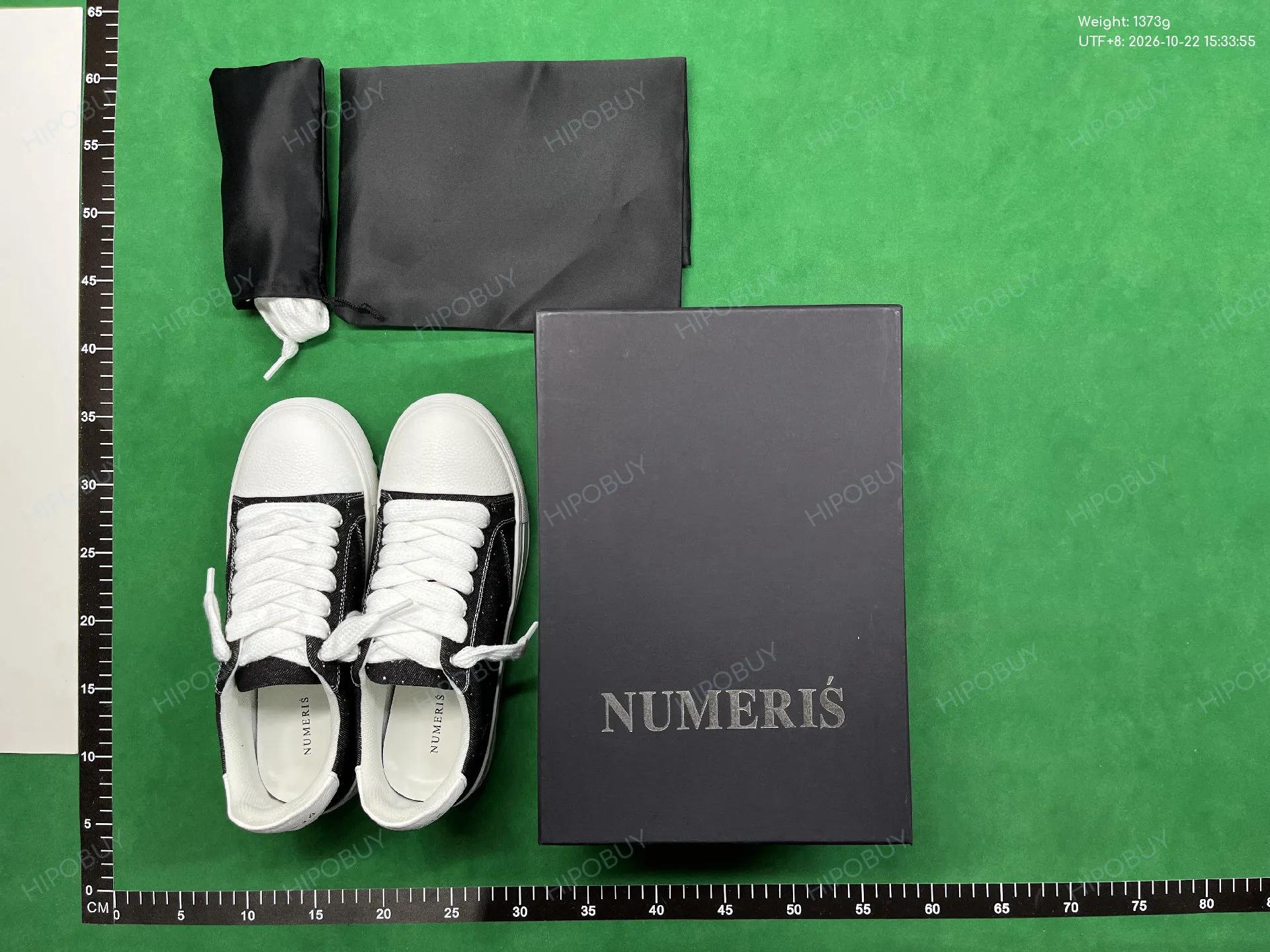Foto QC 7 de Numeris Chunky Skate Low Black White
