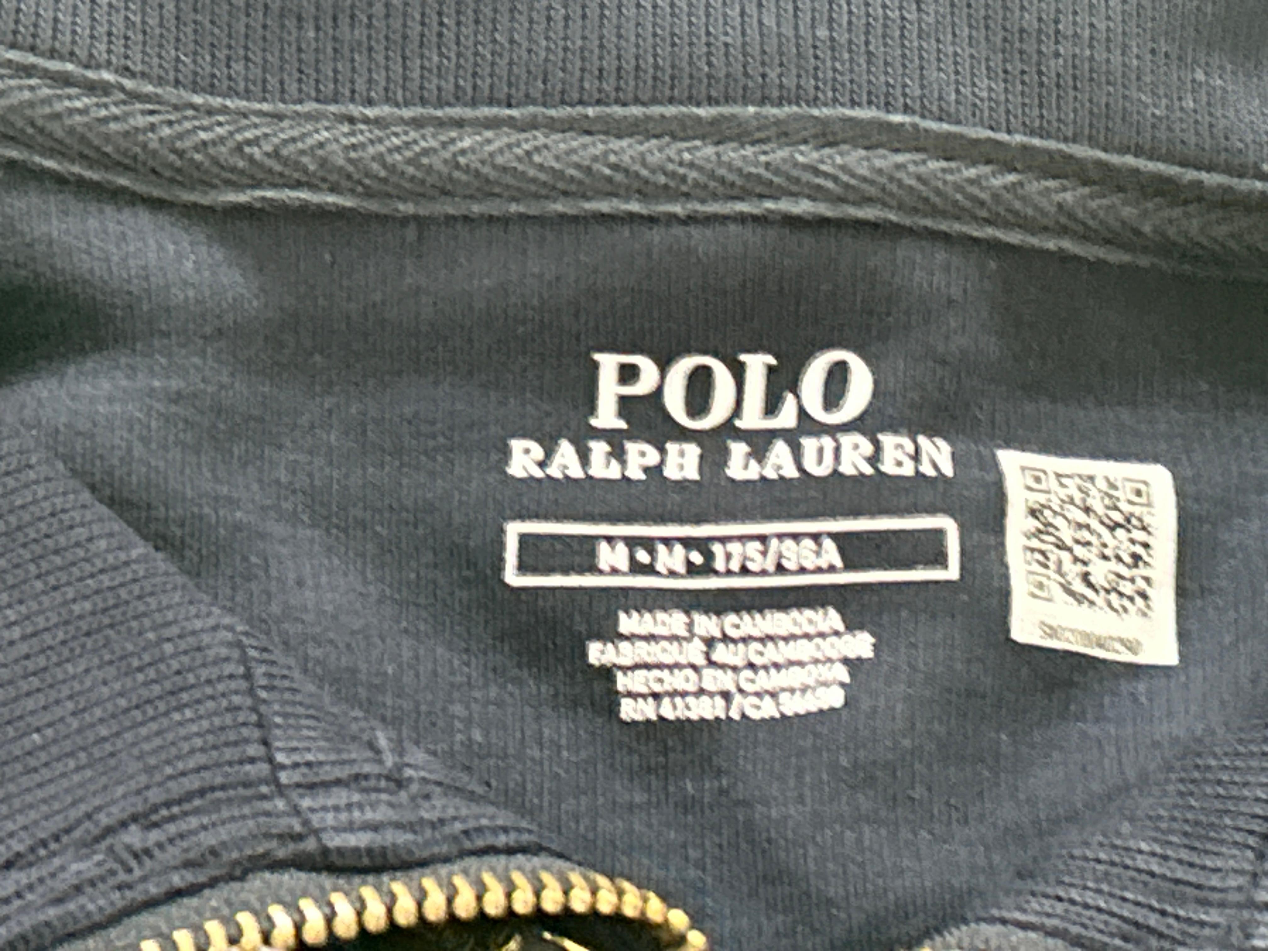 Foto QC 6 de Polo Ralph Lauren Zip Sweater Cotton Quarter-Zip Cream