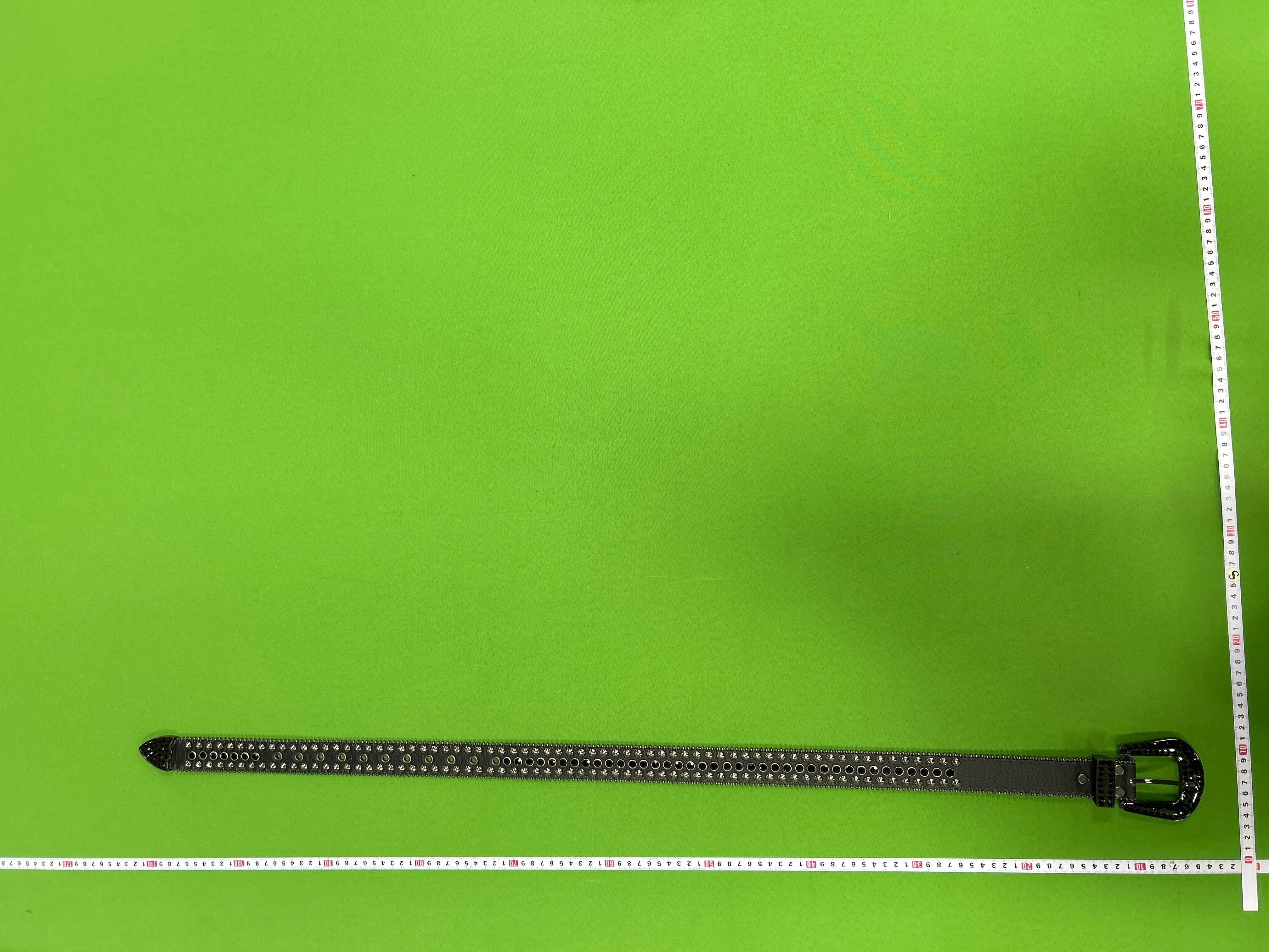 Foto QC 1 de Bb Simon Rhinestone Belt Silver