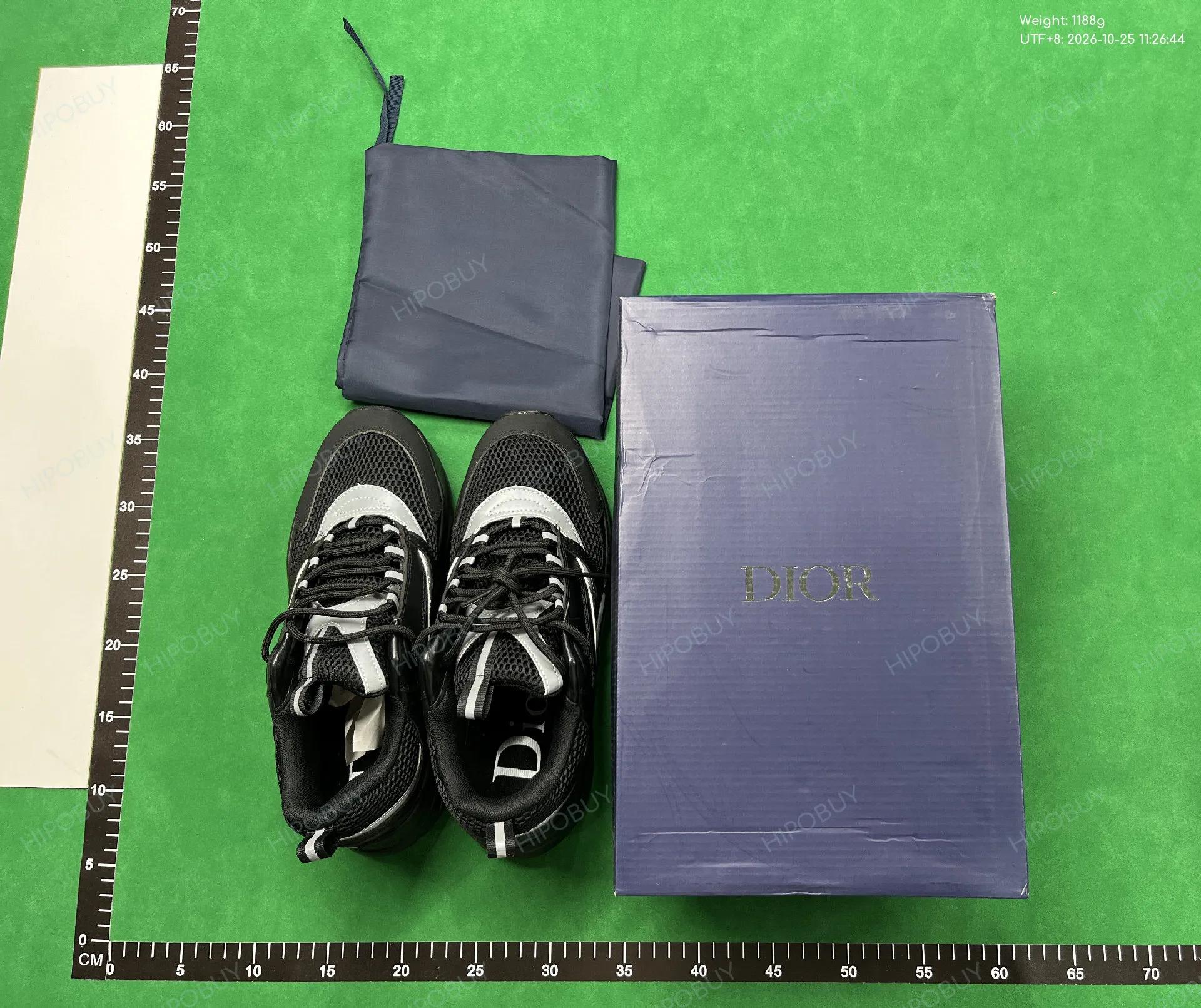 Foto QC 1 de Dior B22 Low Anthracite Neon Red 3SN231ZHO_H960