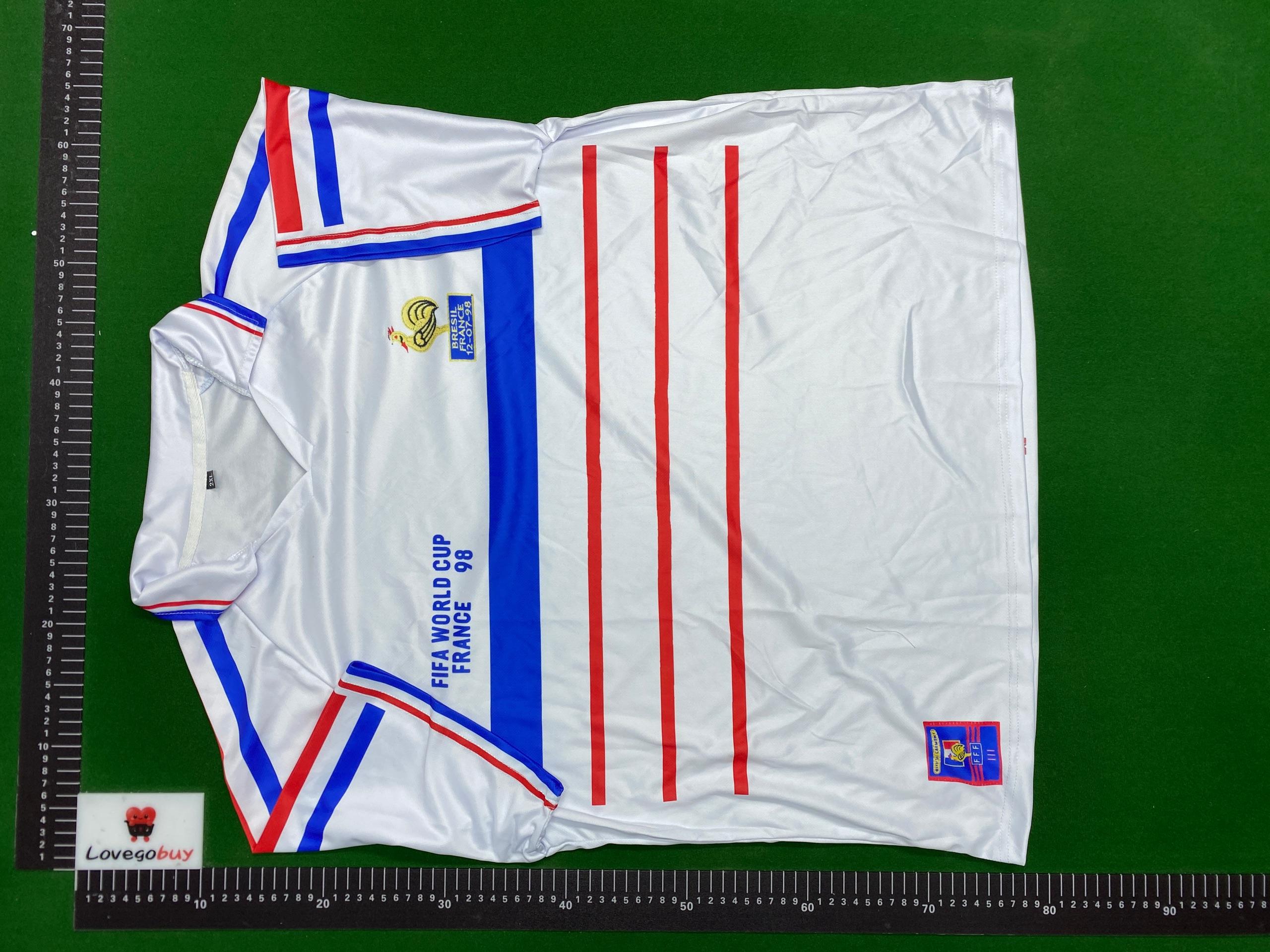 Foto QC 5 de adidas x France Retro 1998 Home Jersey Blue
