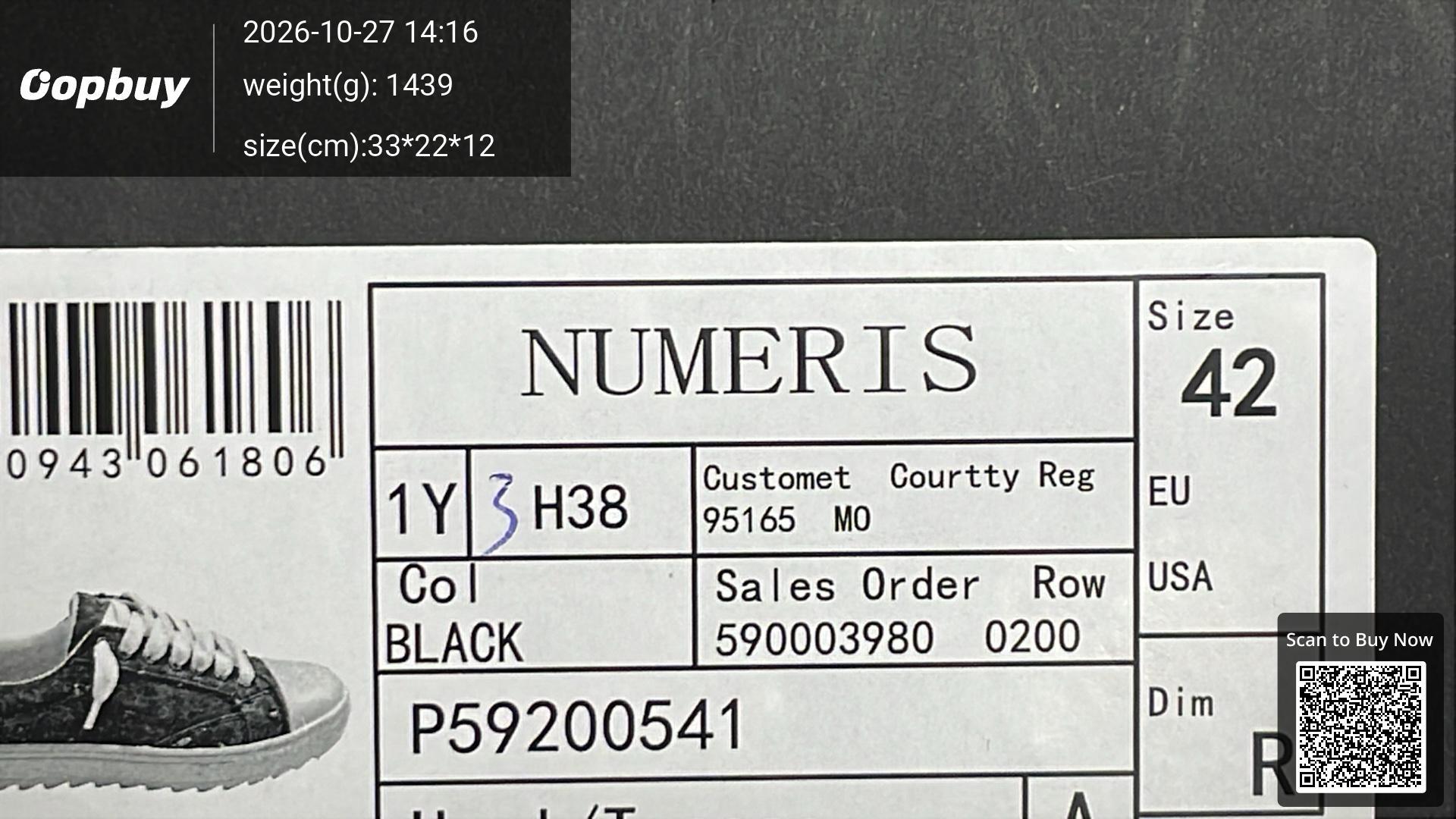 Foto QC 2 de Numeris Dexun Low Digital Grey