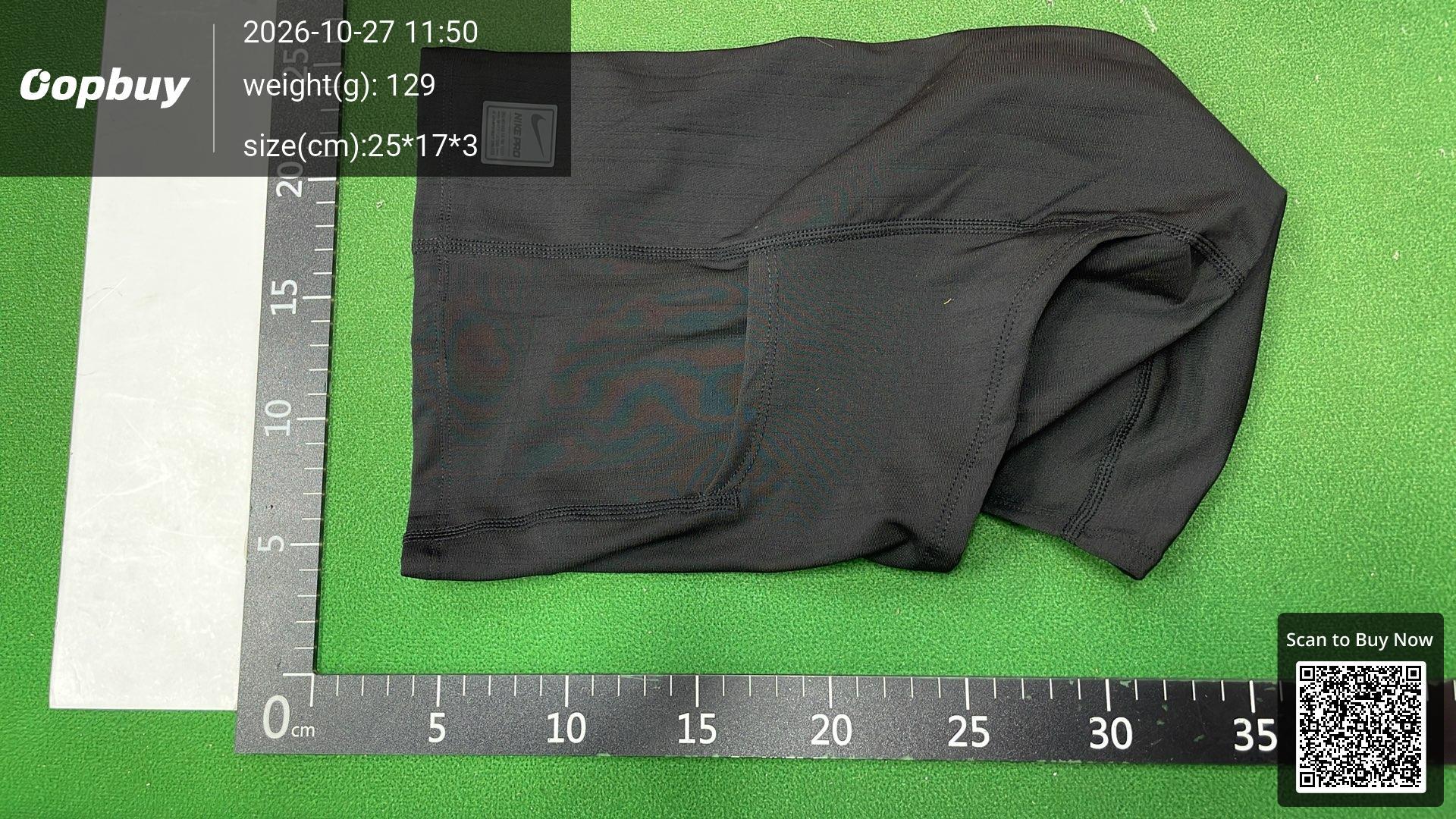 Foto QC 2 de Nike Pro Hood Black/White