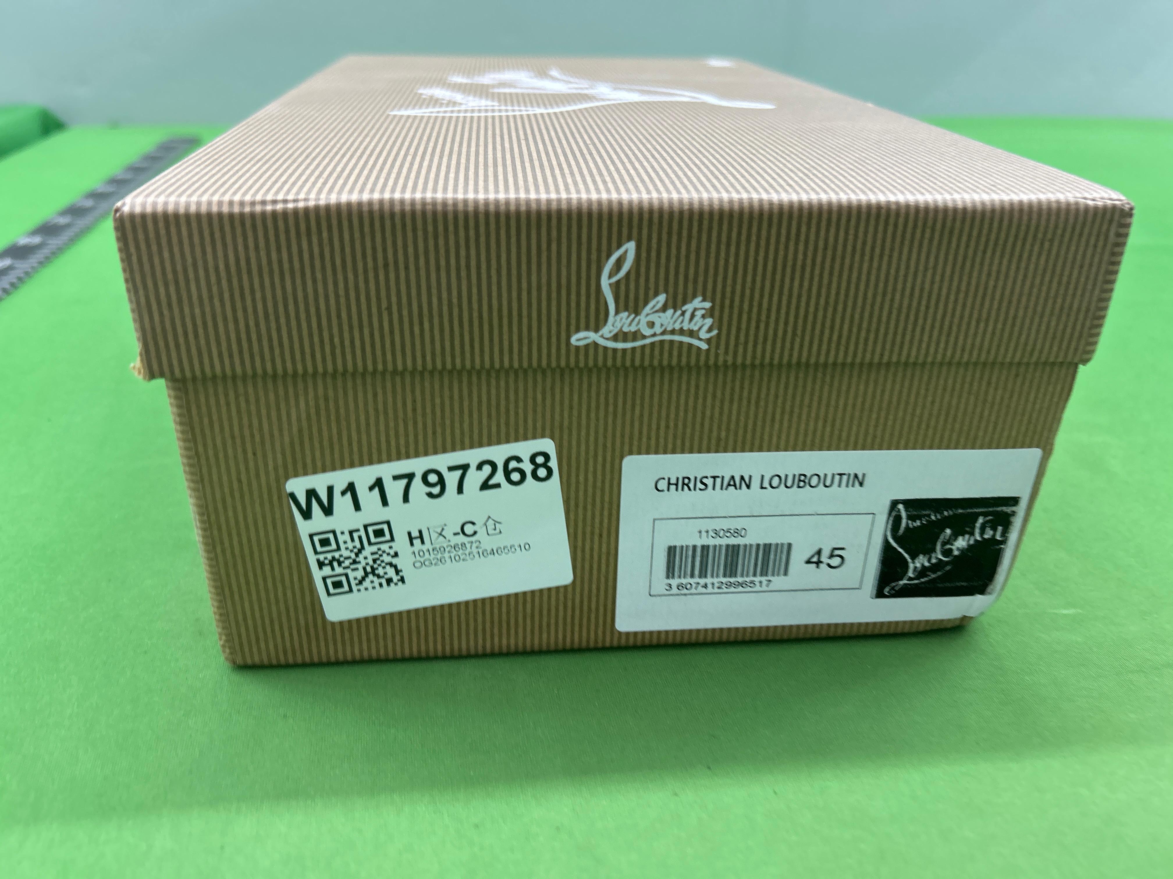 Foto QC 1 de Christian Louboutin Louis Junior Low Grey Suede