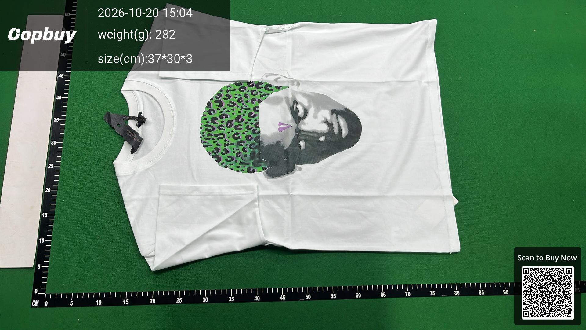 Foto QC 6 de Vlone Pop Smoke T-shirt The Woo Rose White