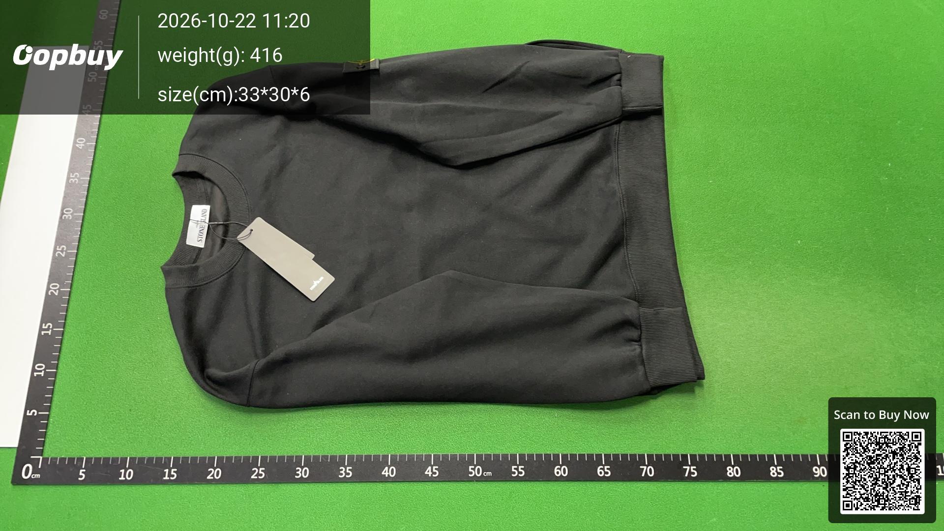 Foto QC 6 de Stone Island Crewneck Sweater Compass Badge Grey