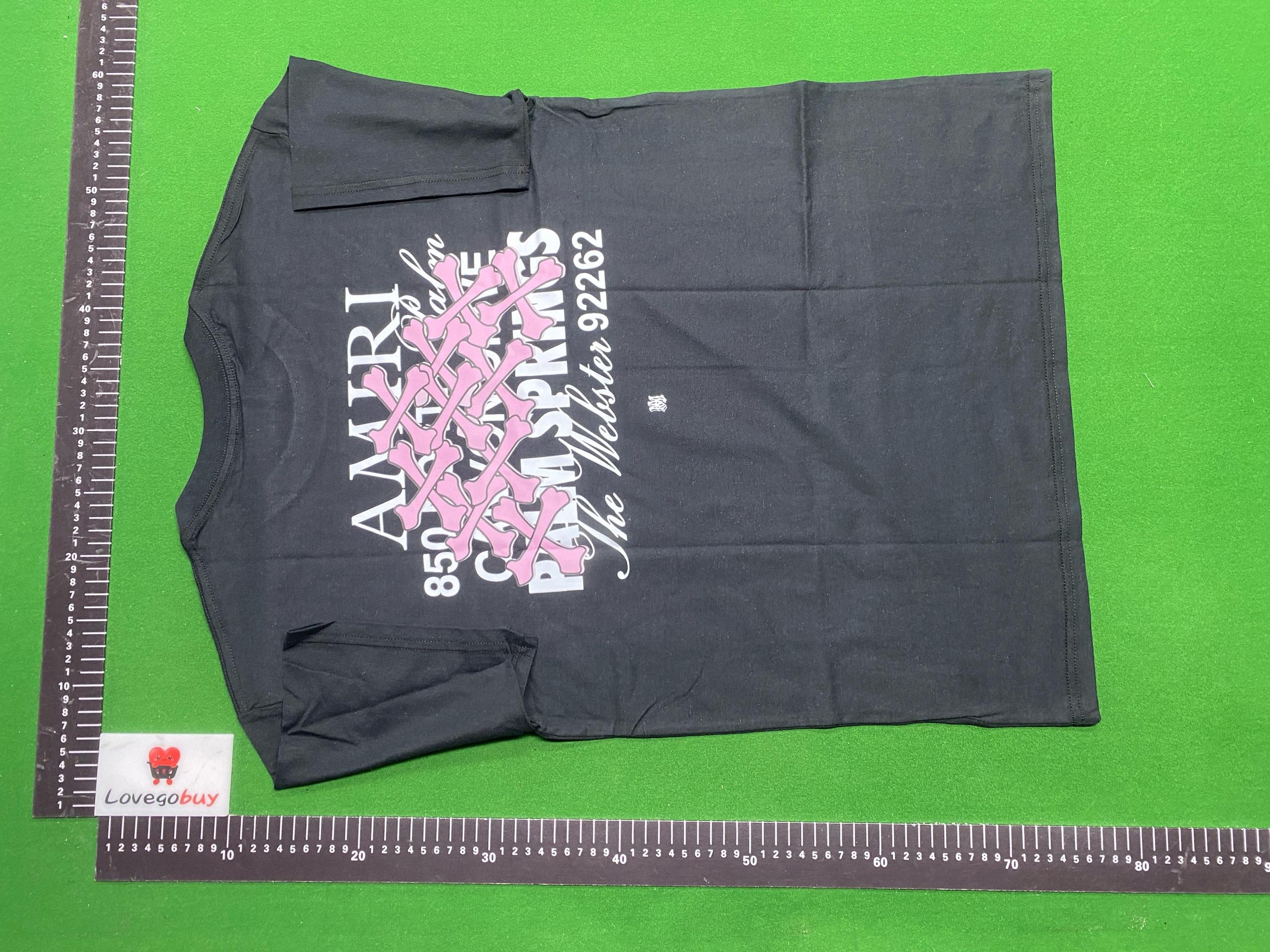 Foto QC 3 de AMIRI MA Bone Logo T-shirt White