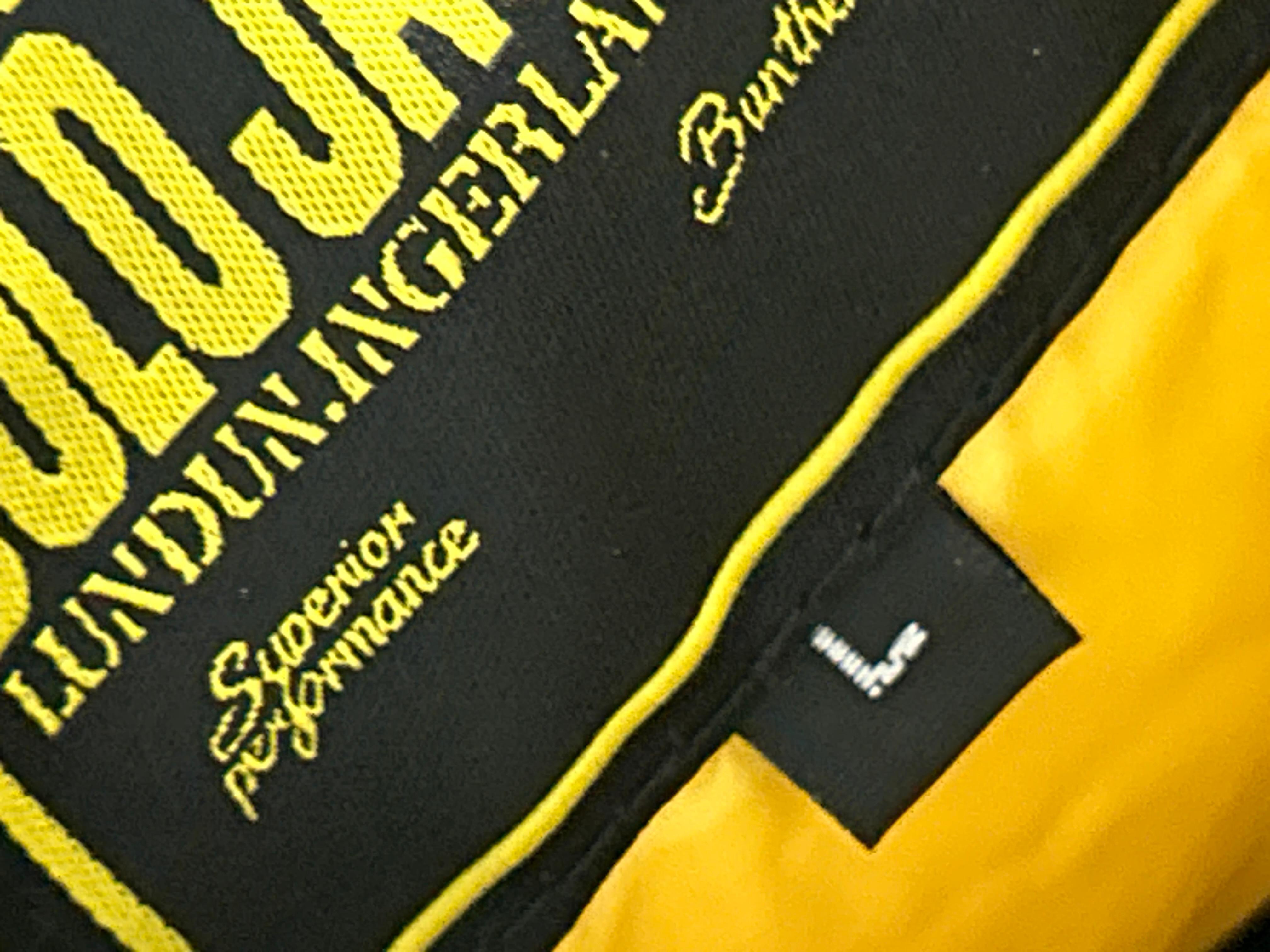 Foto QC 2 de Corteiz Puffer Jacket Small Logo Black Yellow