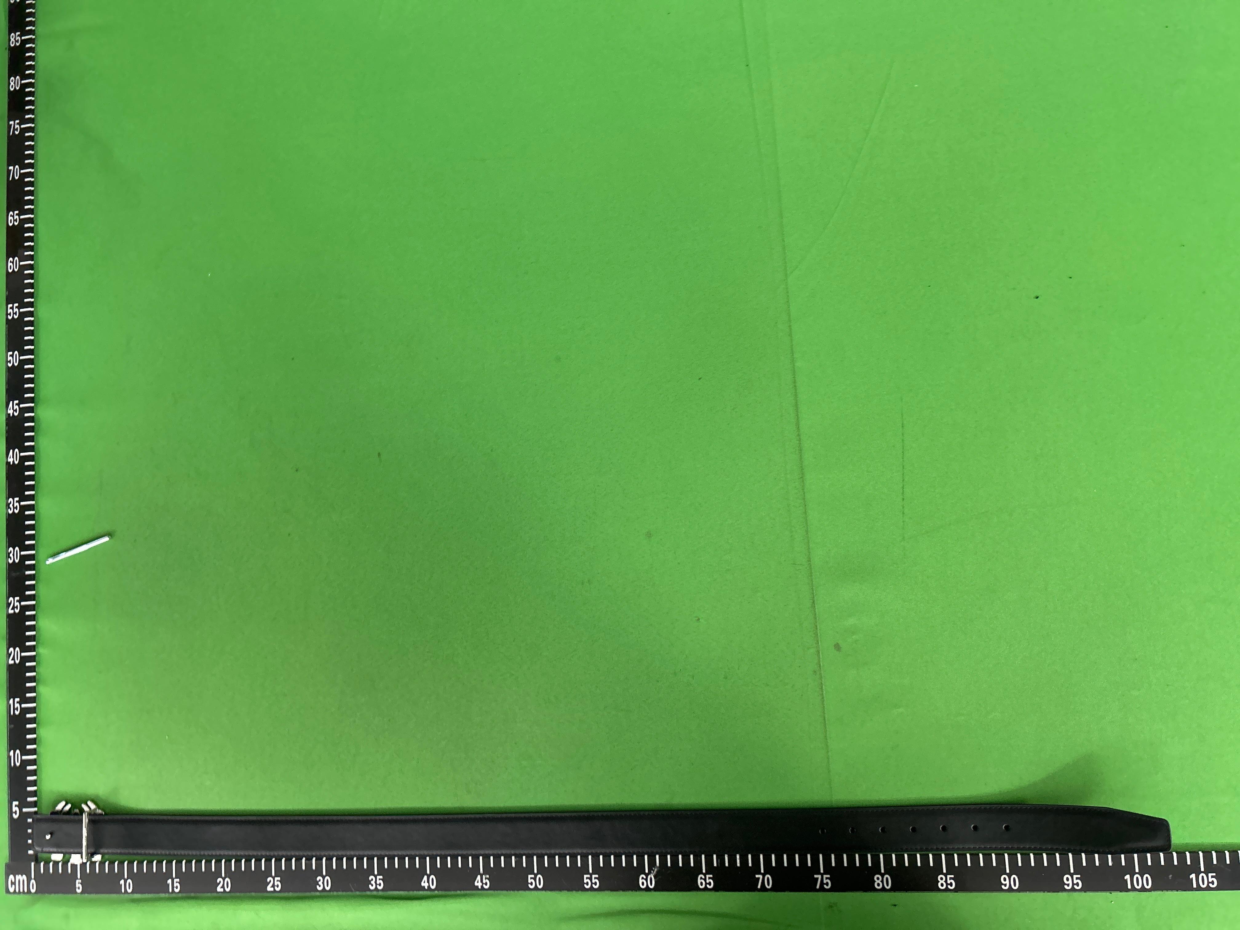 Foto QC 7 de Amiri Logo Buckle Belt Black Leather
