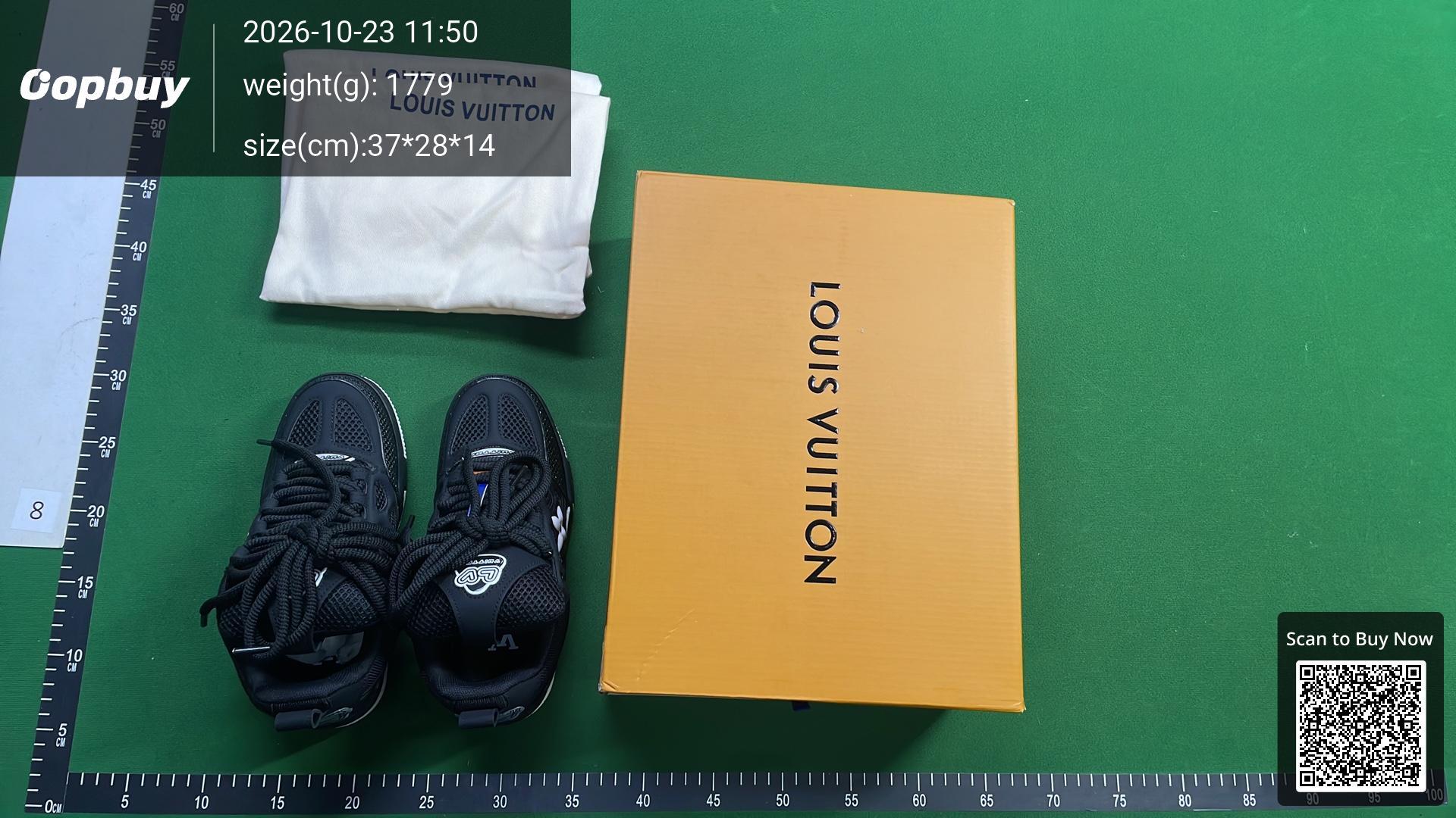 Foto QC 1 de Louis Vuitton LV Skate Sneaker Low Anthracite 1ABZ47
