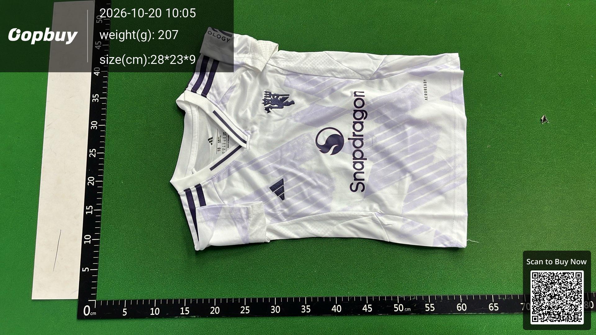Foto QC 7 de Other x Manchester City 2024/25 Kids Pre-Match Training Jersey Kit Sky Blue