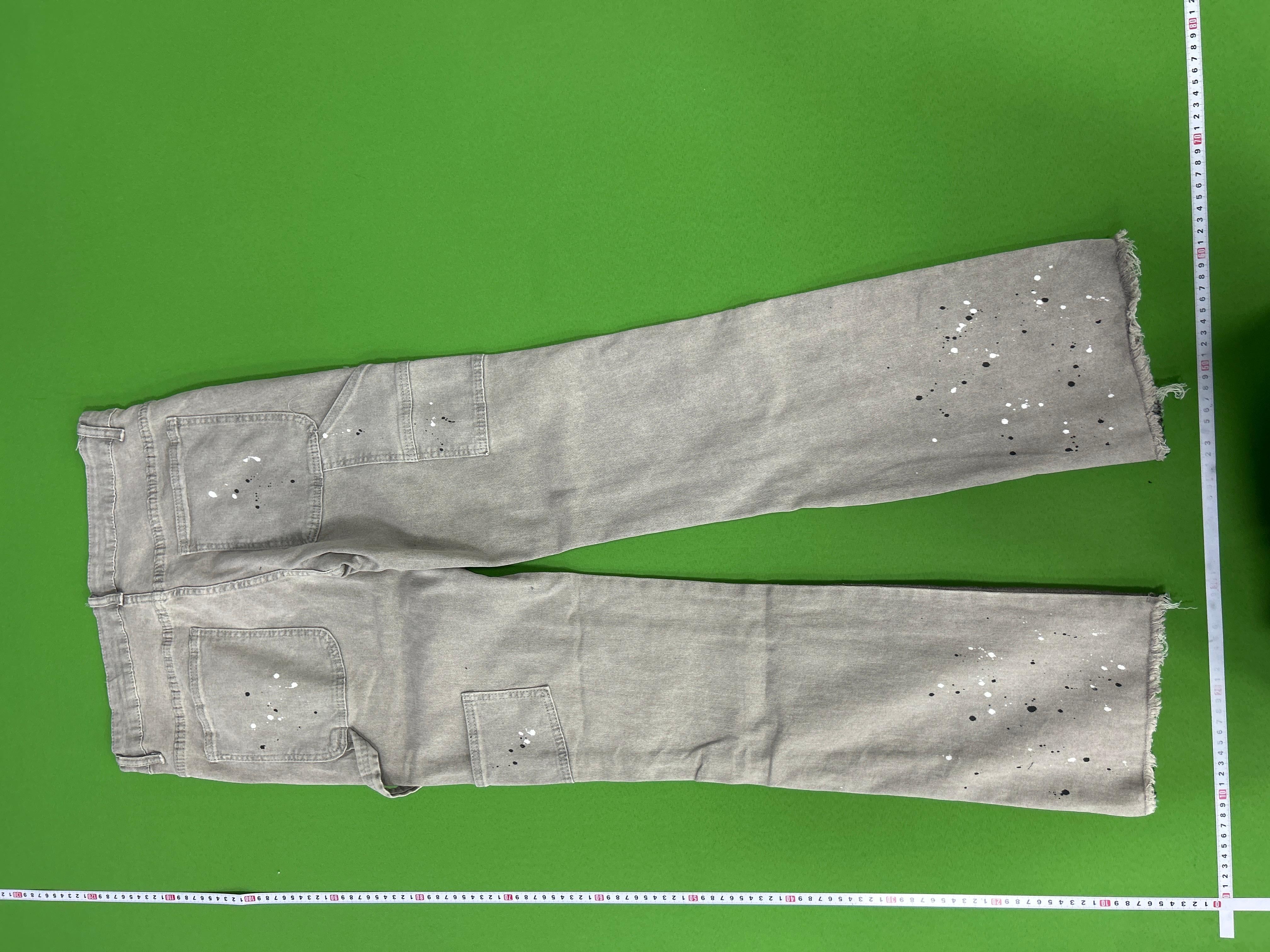 Foto QC 4 de Other Jeans Cargo Flared Paint Splatter Black