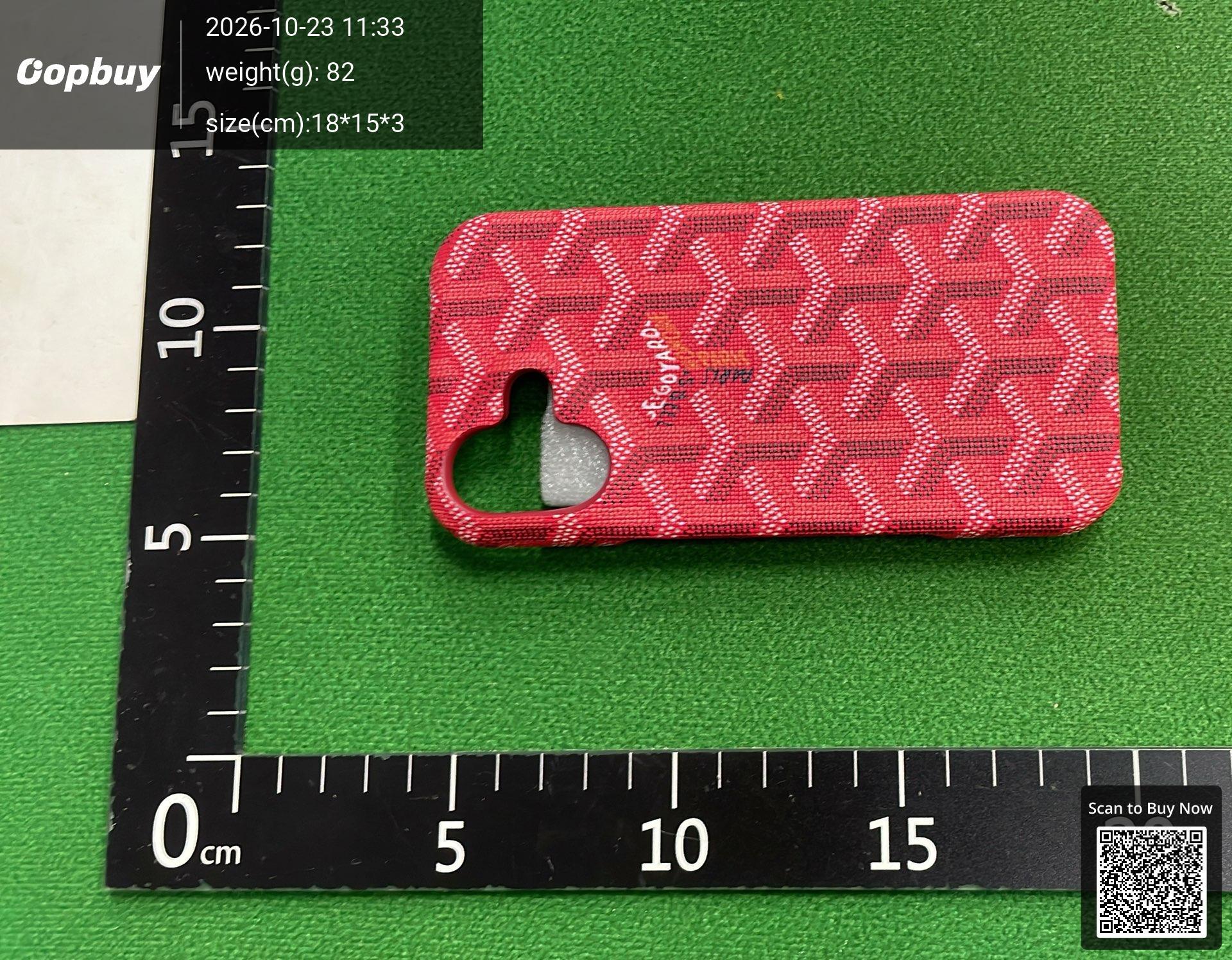 Foto QC 1 de Goyard Goyardine Case for iPhone 16 Pro Max Black