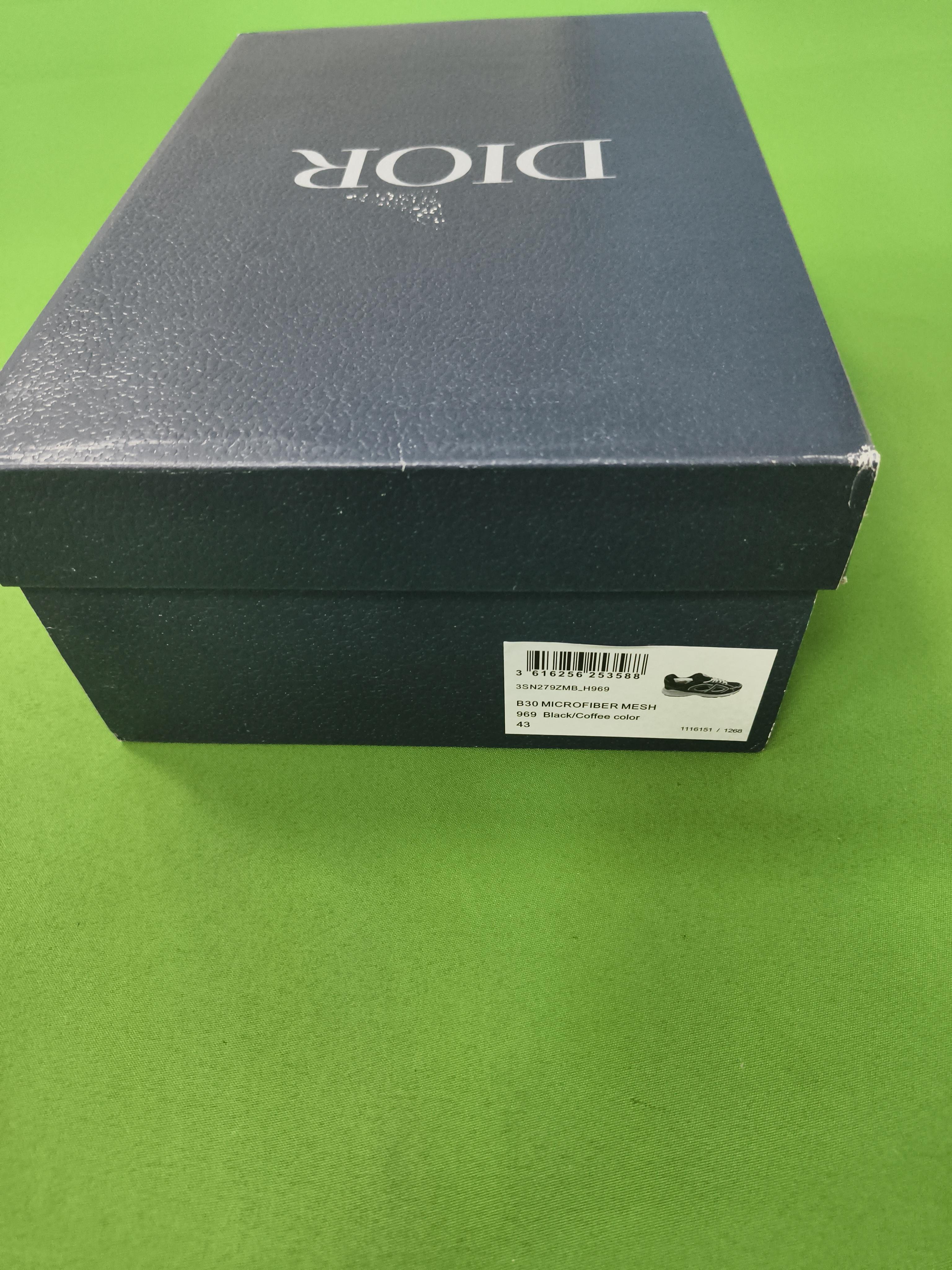 Foto QC 1 de Dior B30 Mesh and Technical Fabric Low-Top Blue Grey Black 3SN279ZRB_H068