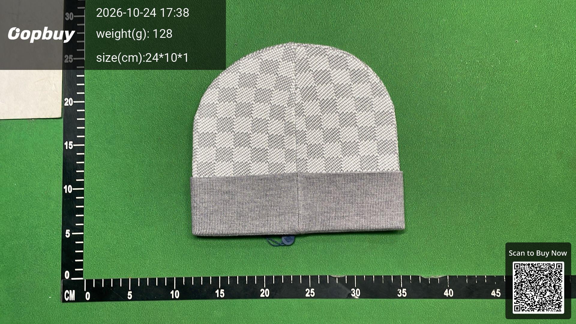 Foto QC 5 de Prada Triangle Logo Beanie Grey