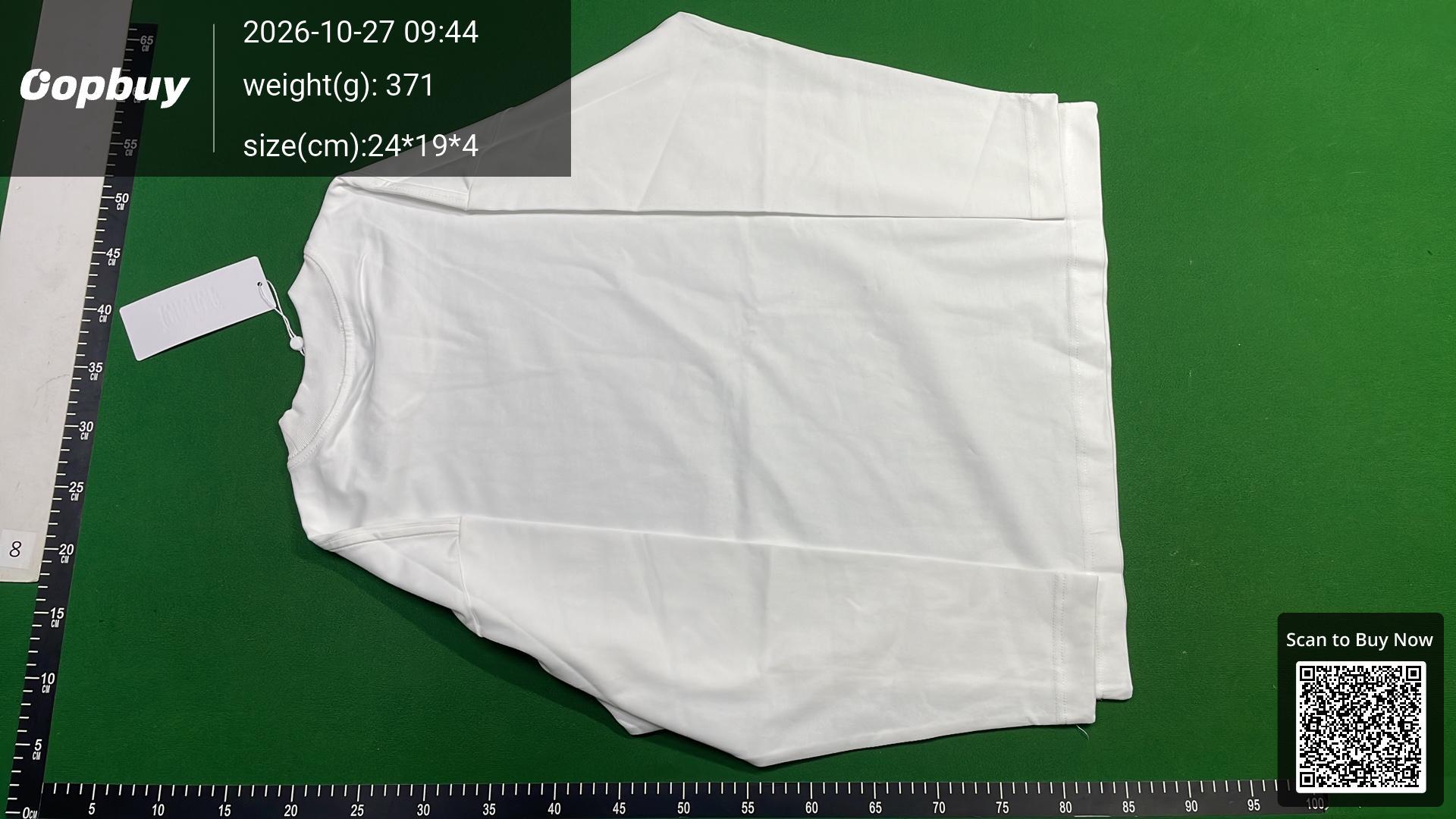 Foto QC 3 de Maison Margiela 8-Ball Earth Graphic Long Sleeve T-shirt White