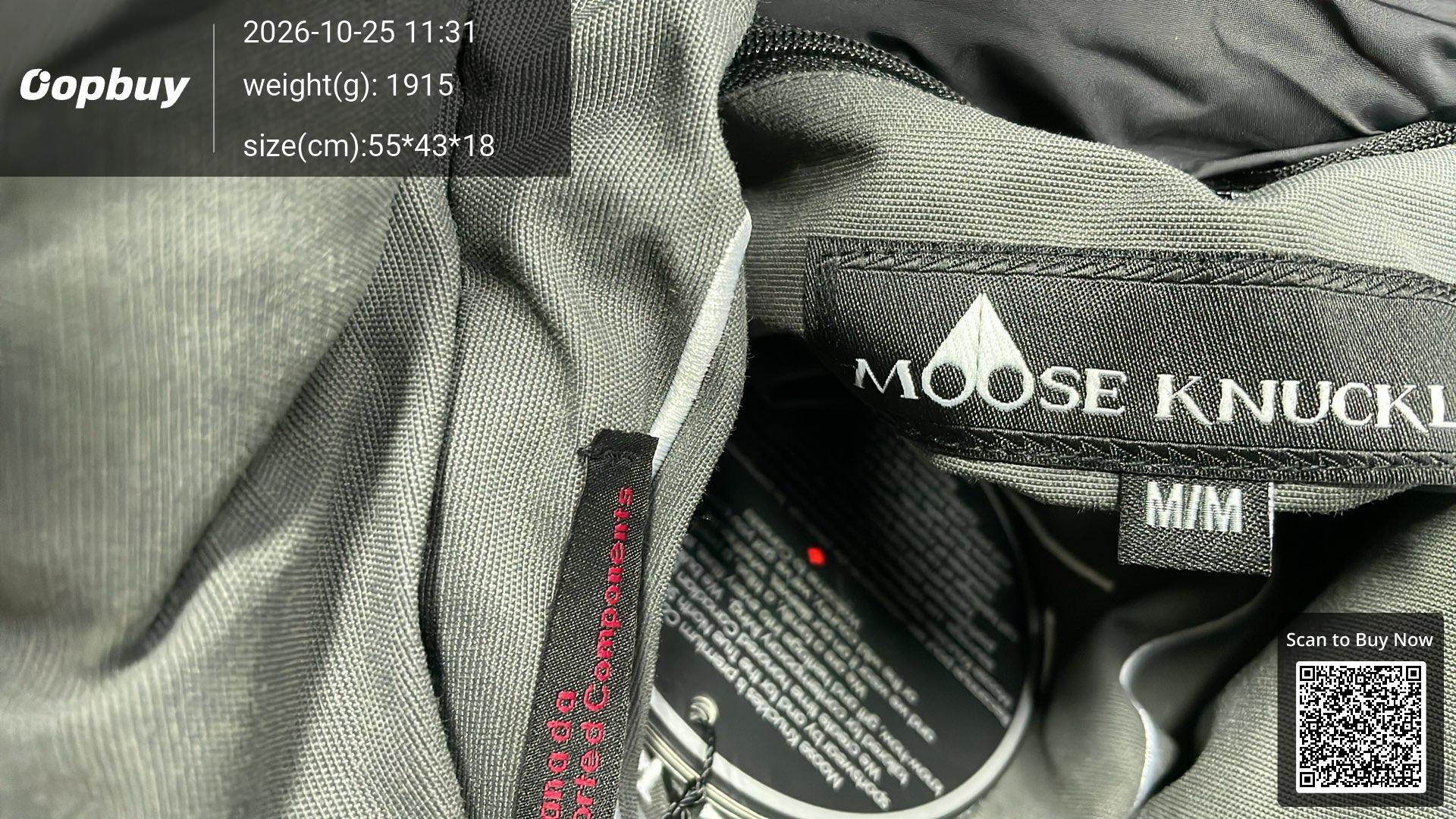 Foto QC 5 de Moose Knuckles 3Q Down Jacket Red