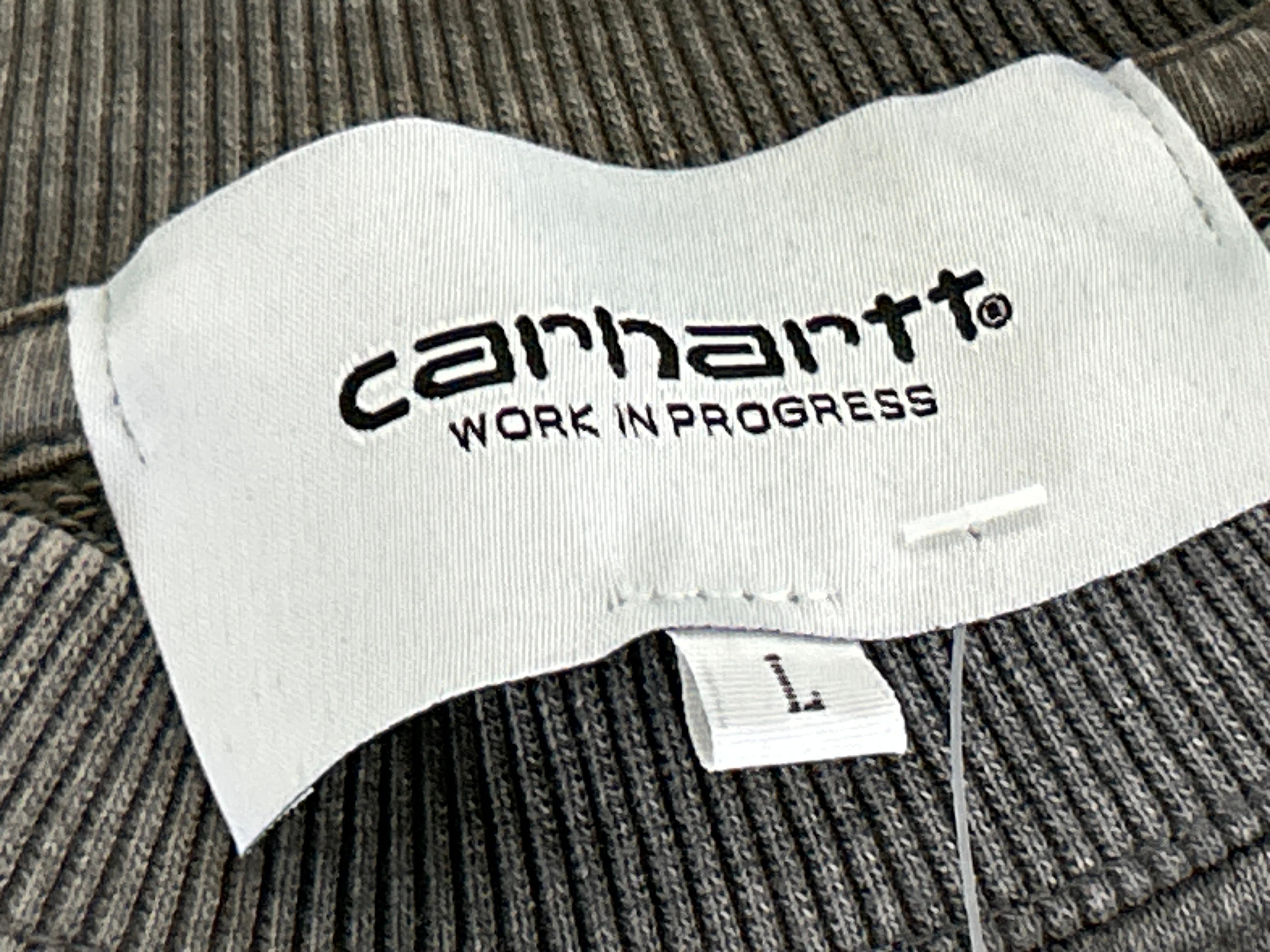 Foto QC 8 de Carhartt WIP Zip Sweater Washed Hooded Beige