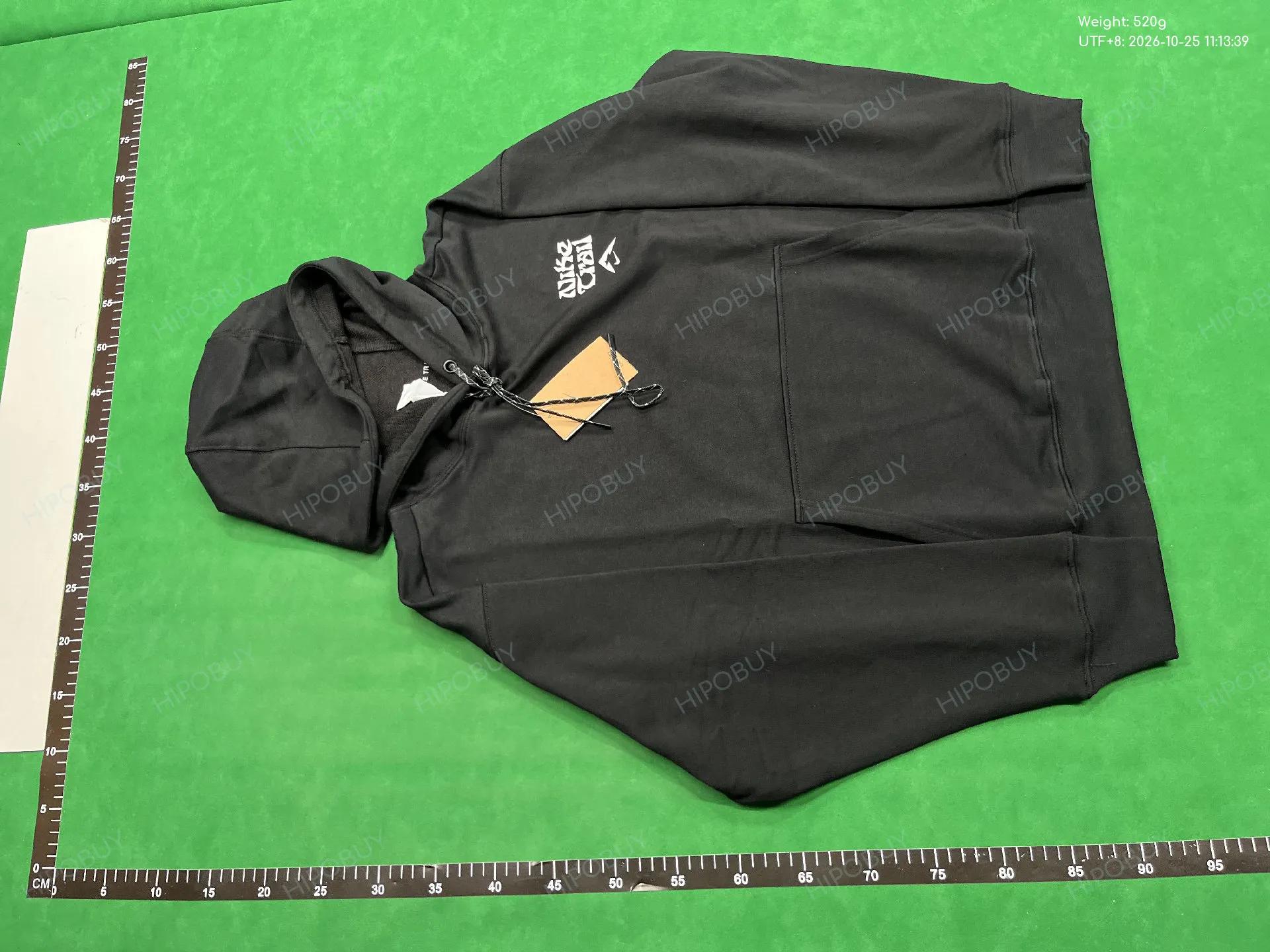 Foto QC 6 de Nike Trail Hoodie Mountain Graphic Black
