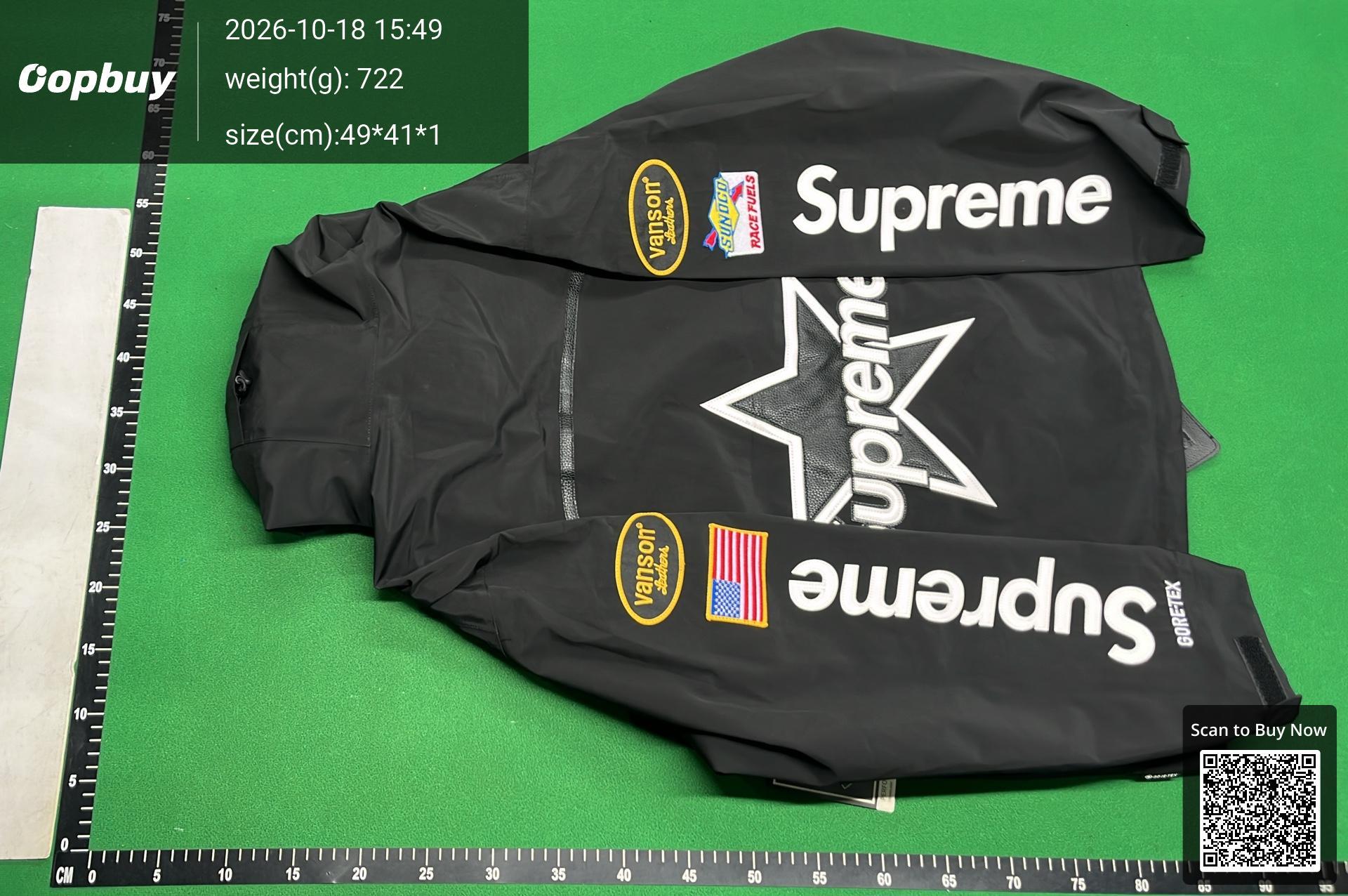 Foto QC 3 de Supreme Old English Canvas Pants Double Knee Painter Black