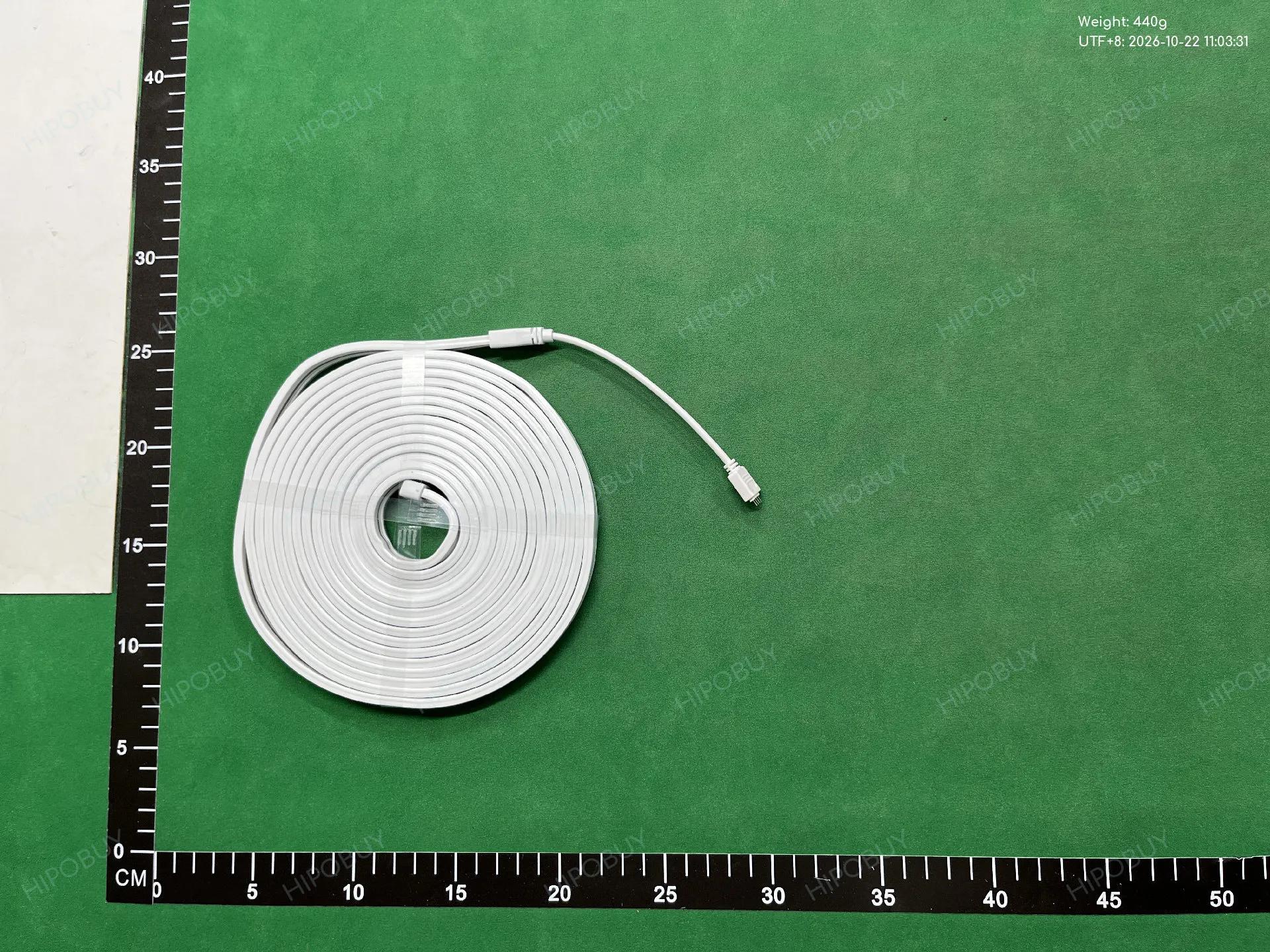 Foto QC 7 de Generic RGB LED Neon Light Strip 06*12 Flexible Silicone Bluetooth APP Remote Control