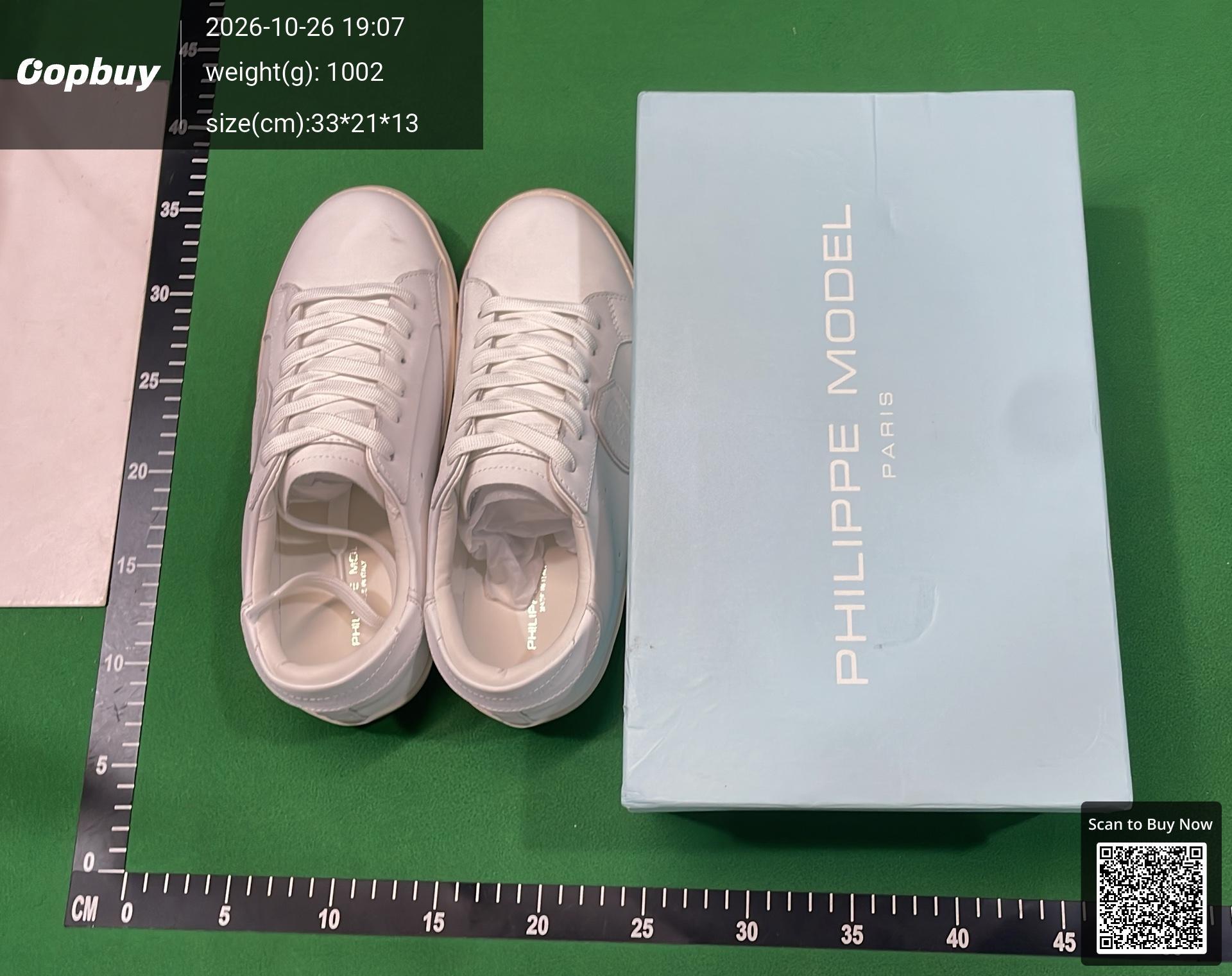 Foto QC 6 de Philippe Model PRSX Low White Black