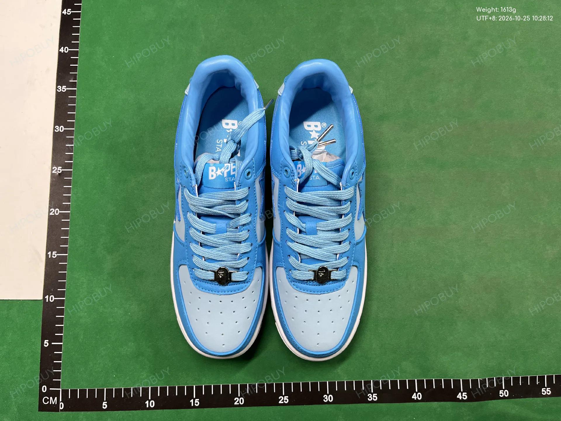 Foto QC 6 de Bape Bapesta Low ABC Camo Blue 1H20191045-BLU