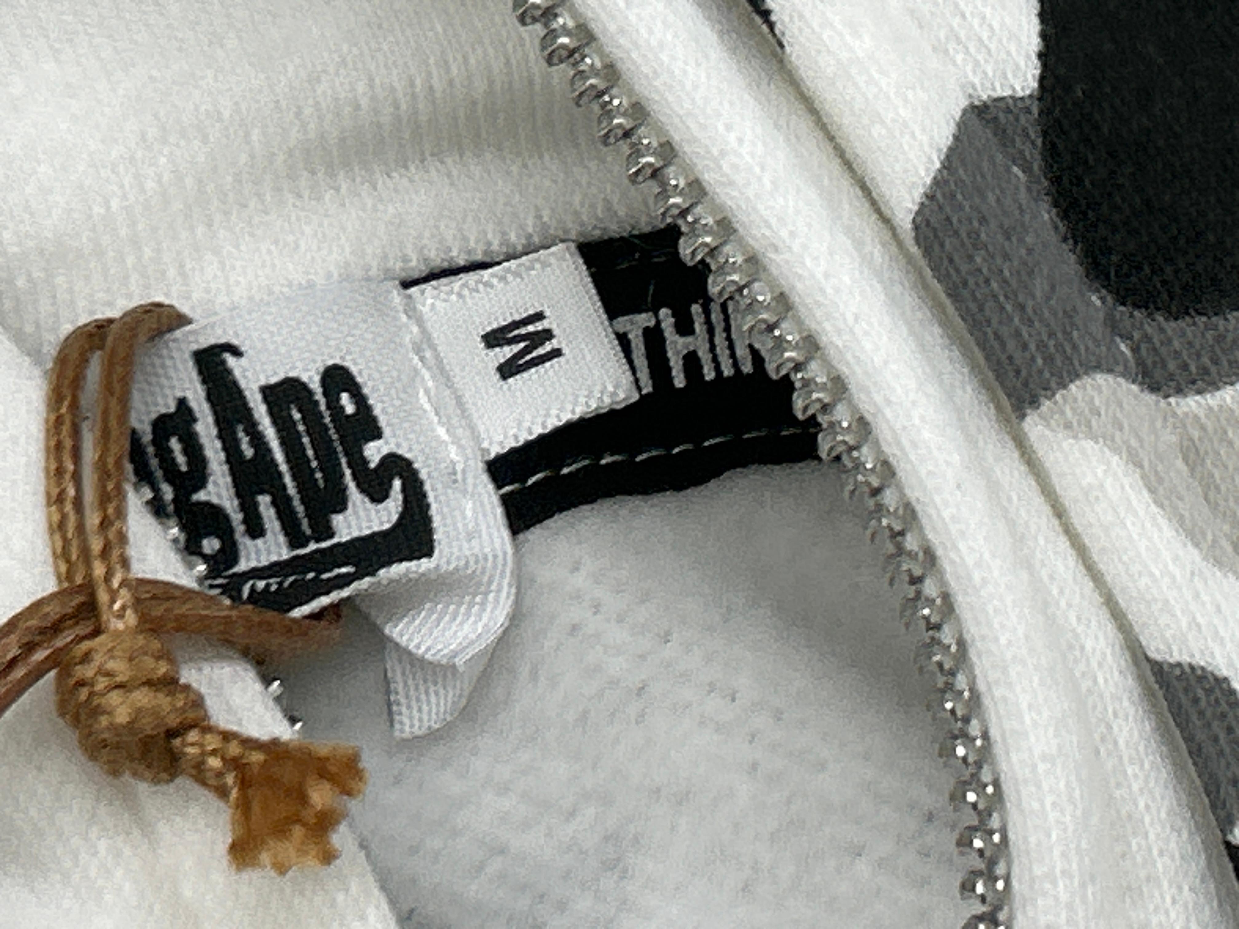 Foto QC 7 de BAPE Shark Full Zip Hooded Jacket Camo White