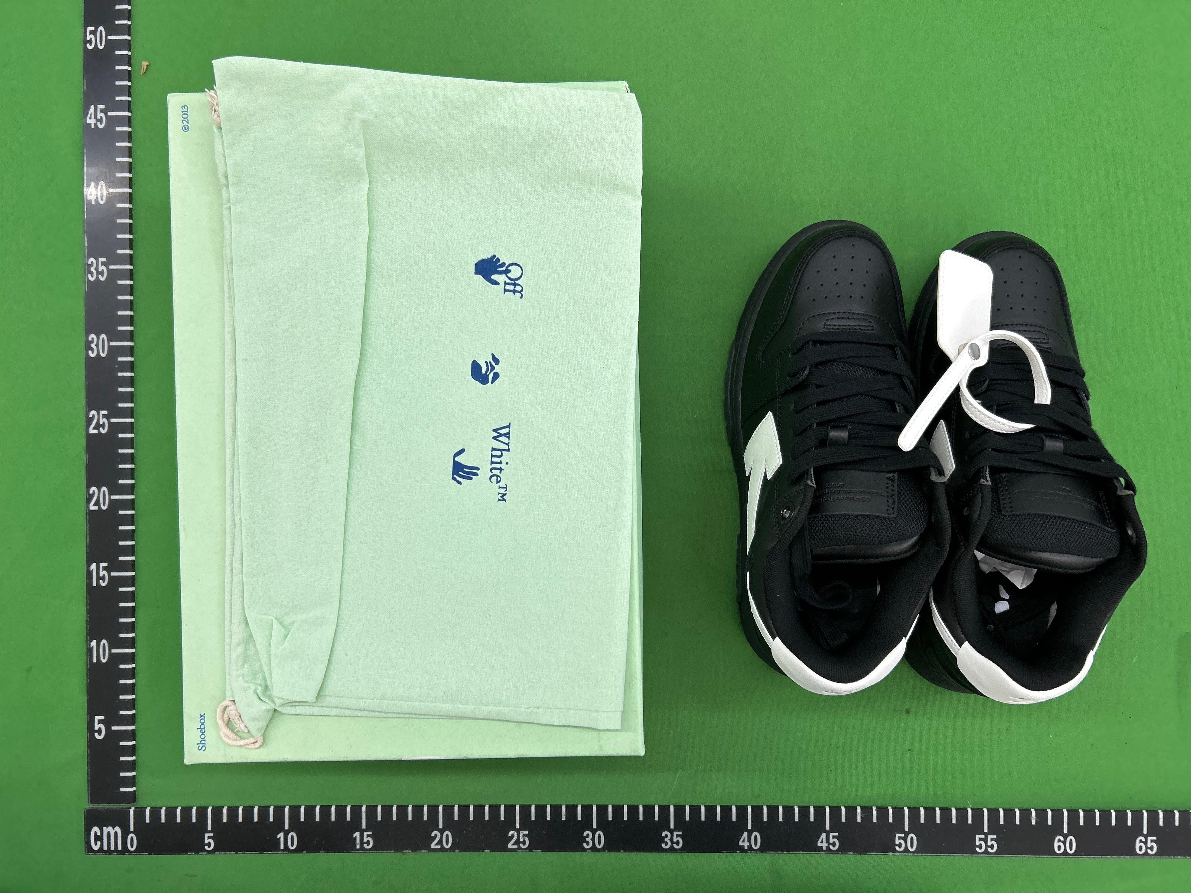 Foto QC 3 de Off-White Out Of Office Low Leather Scribble Arrow