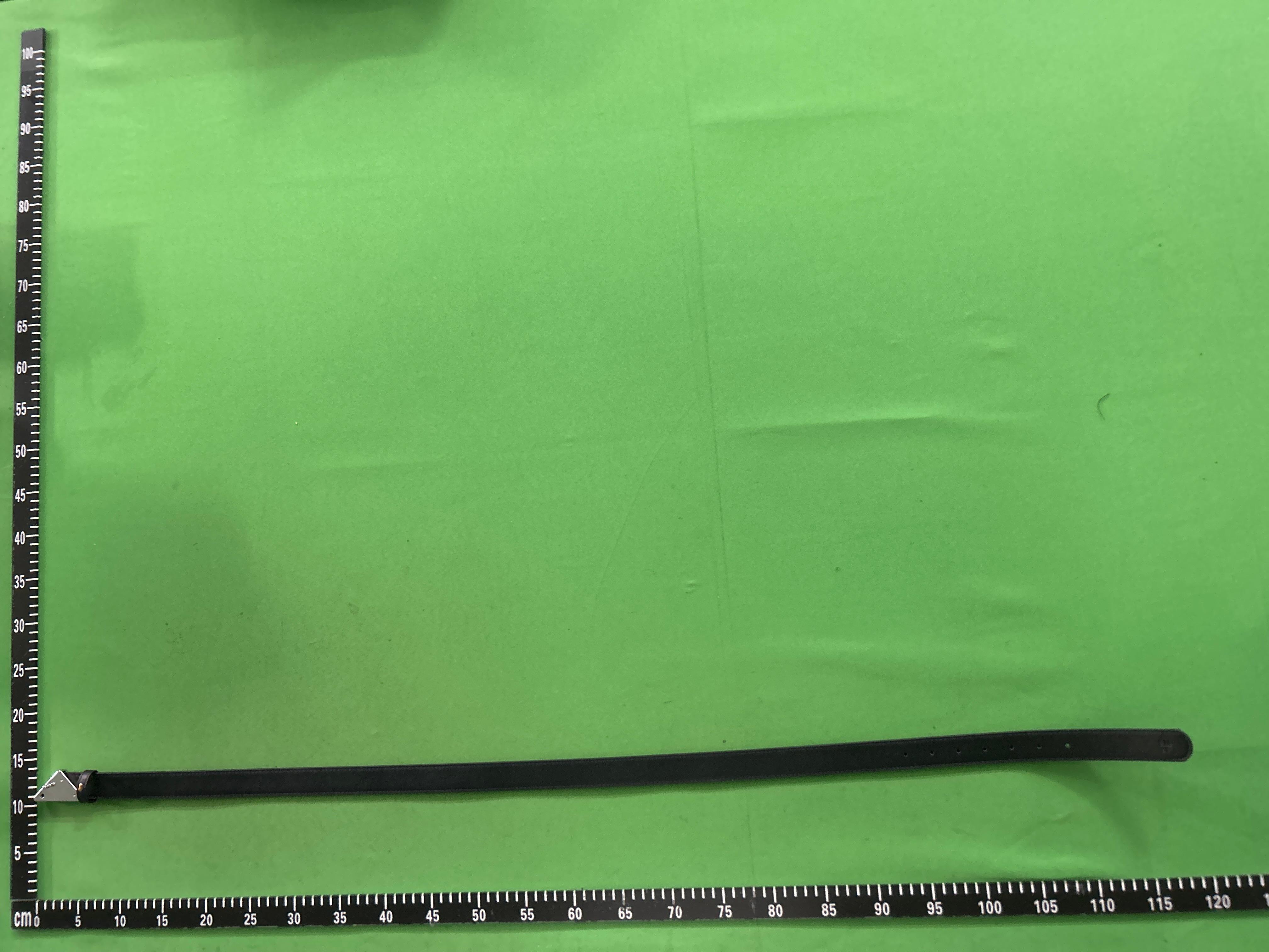 Foto QC 3 de Prada Triangle Logo Belt Black