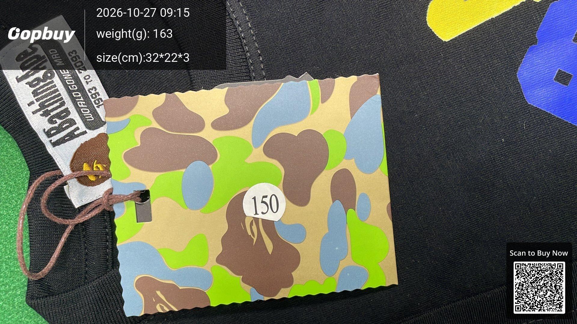 Foto QC 1 de Bape APE Head Camo T-shirt White