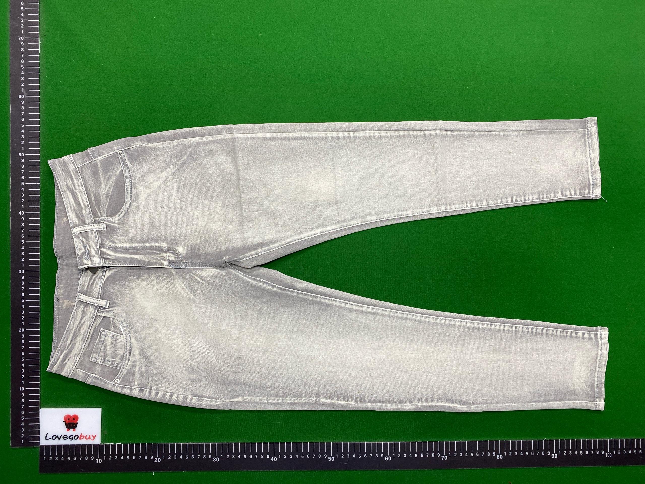 Foto QC 7 de Dior Jeans Slim Fit Oblique Pocket Gray